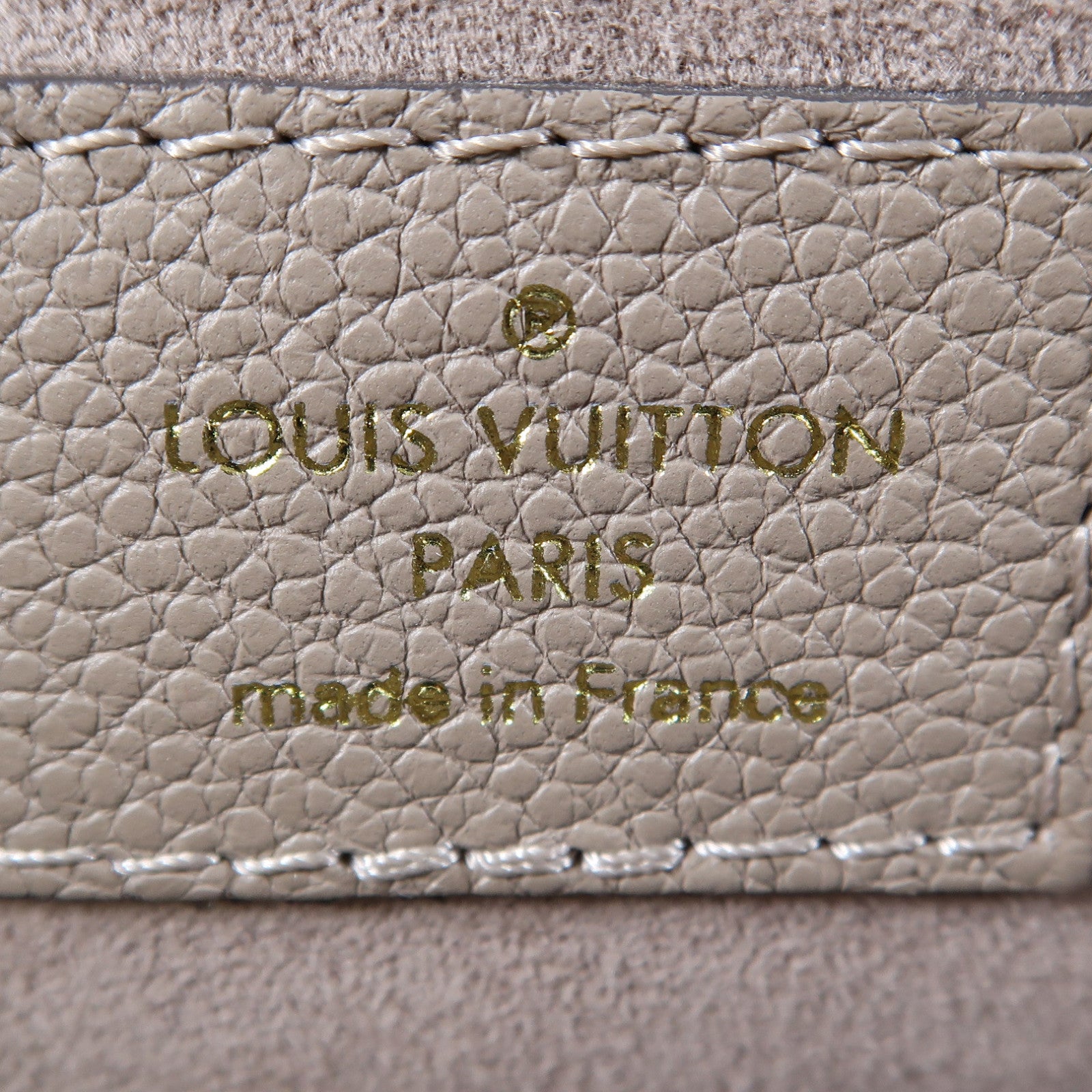 LOUIS VUITTON Monogram Empreinte Vavin PM金扣肩背袋啡色