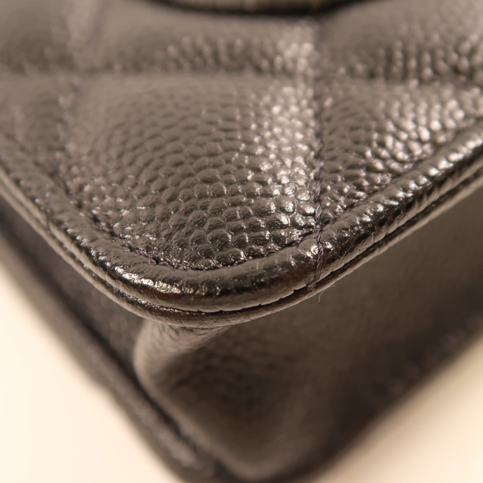 CHANEL 牛皮皮革Wallet On Chain金扣肩背袋
