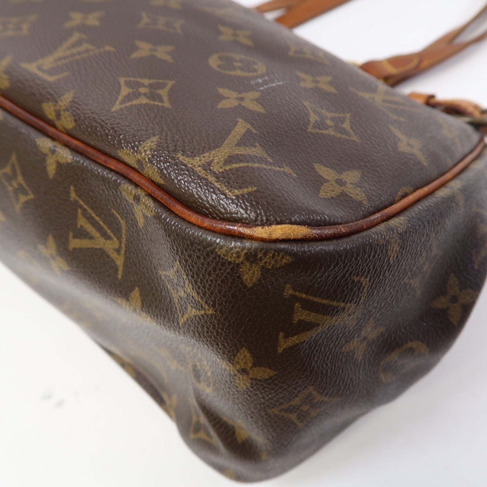 LOUIS VUITTON Monogram Batignolles Horizontal金扣肩背袋啡色
