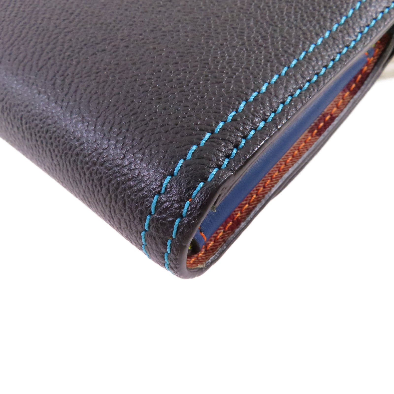 BURBERRY 牛皮皮革Wallet On Chain Shoulder Bag金扣肩背袋黑色