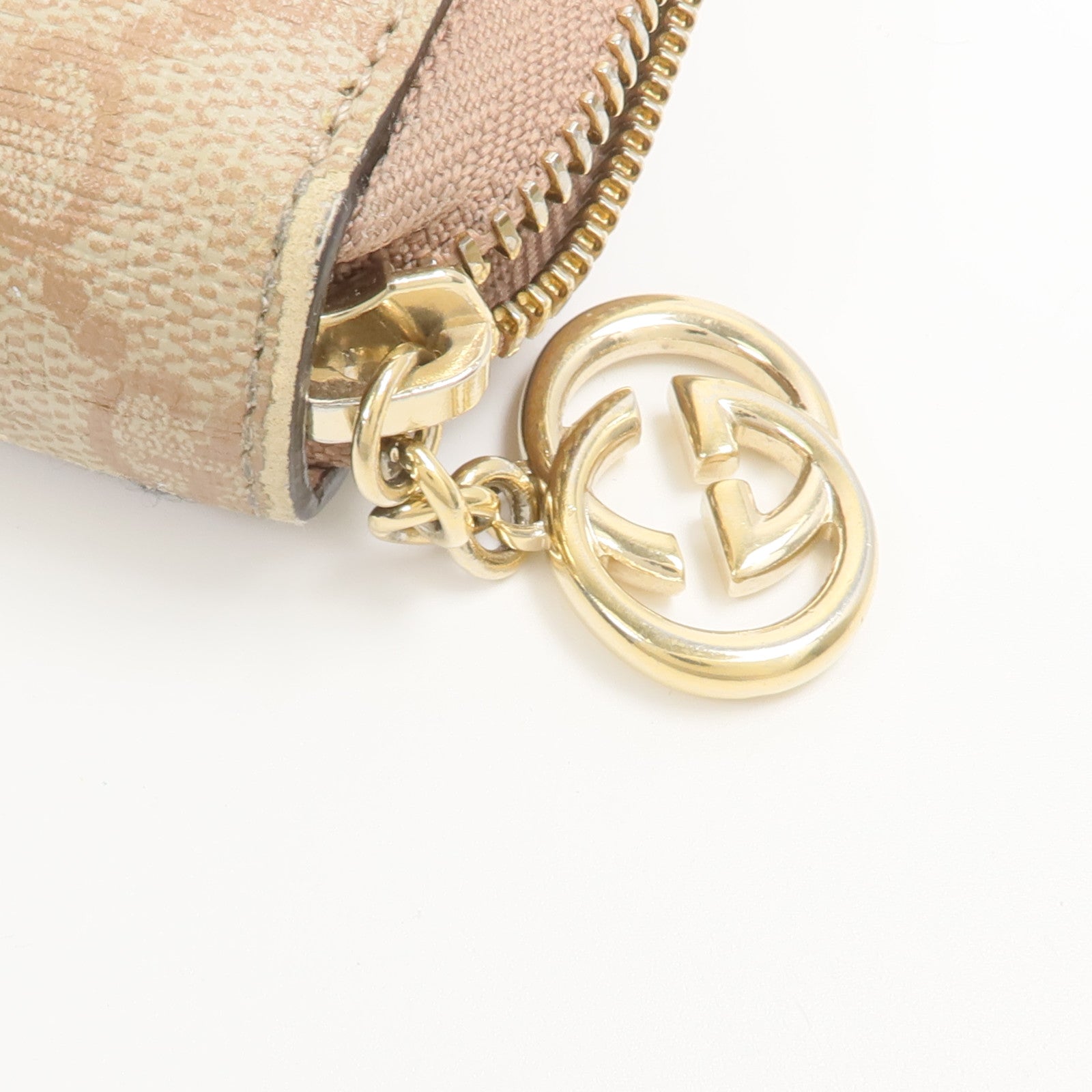 GUCCI 塗層帆布Long Wallet長錢包