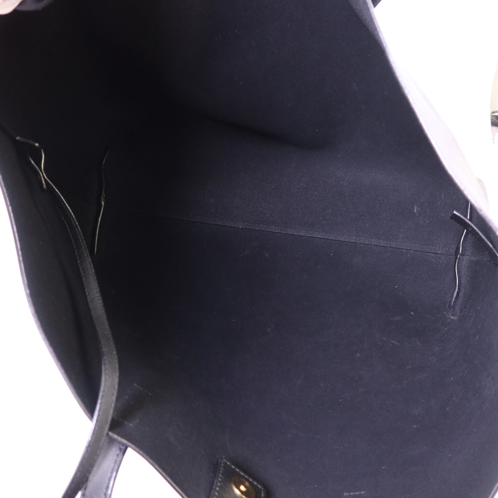 SAINT LAURENT 牛皮皮革Totebag金扣手挽袋
