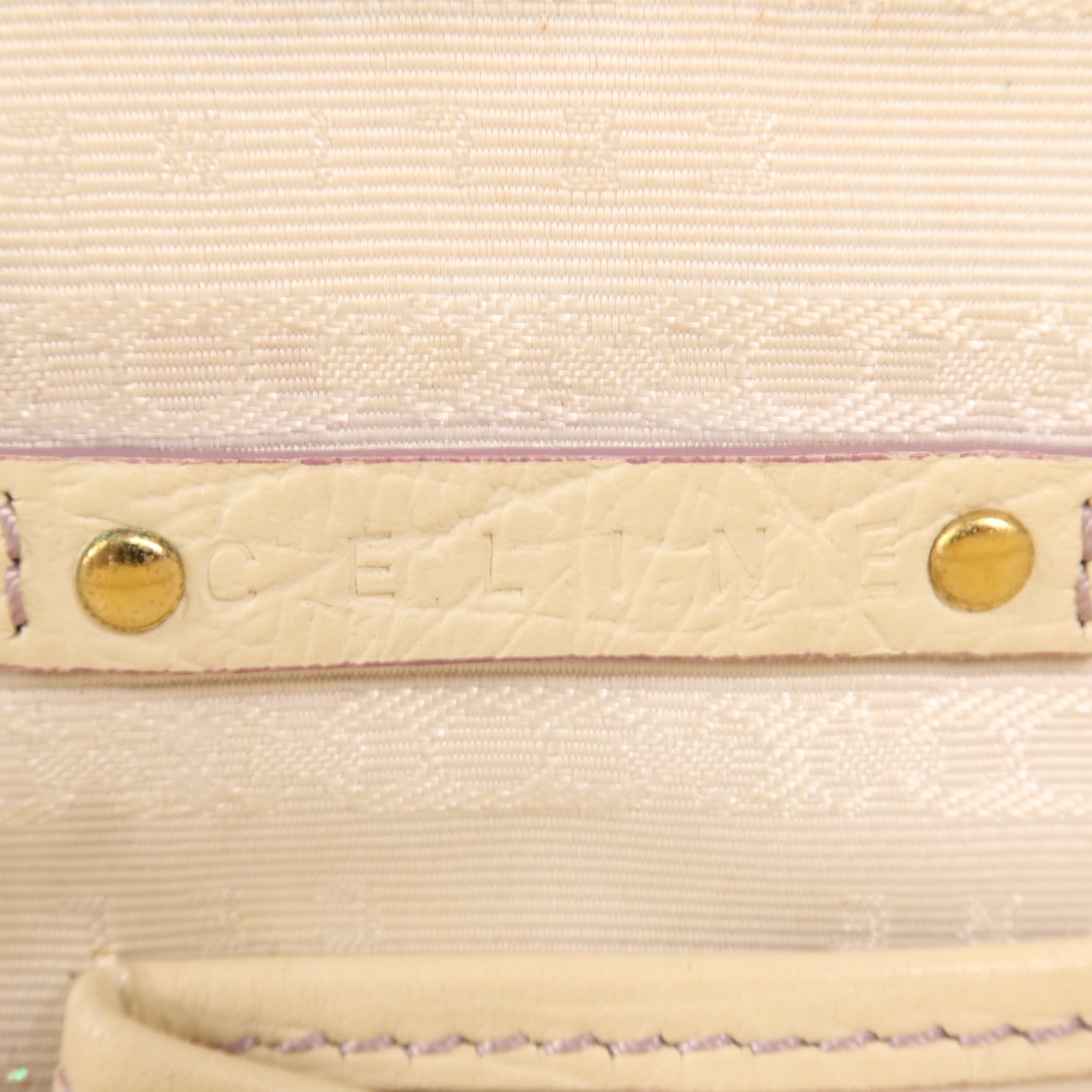 CELINE 帆布Hand Bag金扣手挽袋