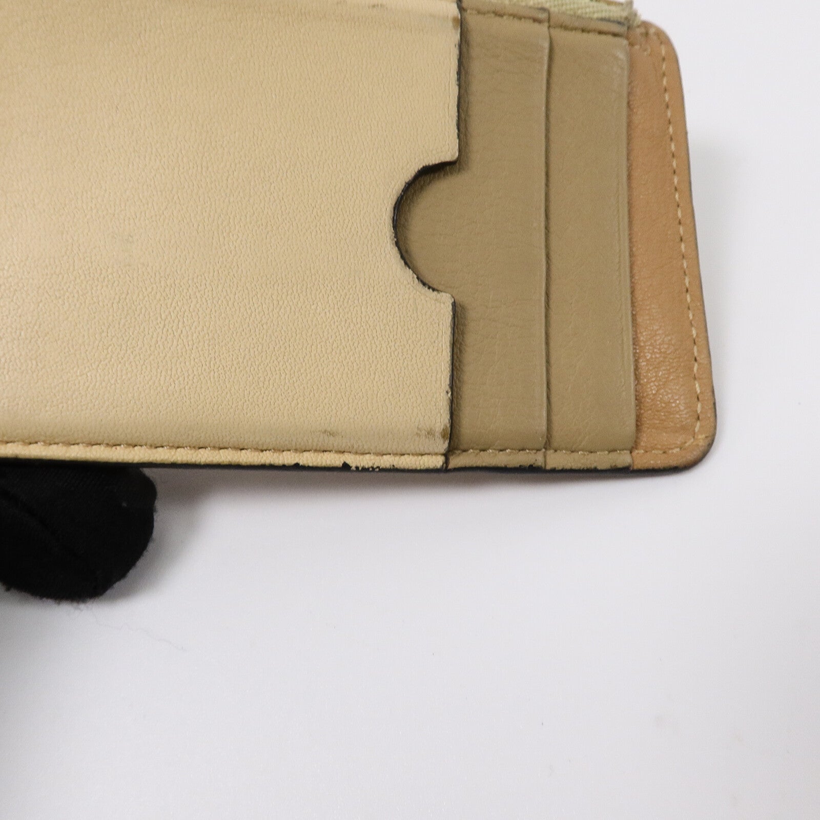 LOEWE 牛皮皮革Puzzle Coin Card Holder卡片套