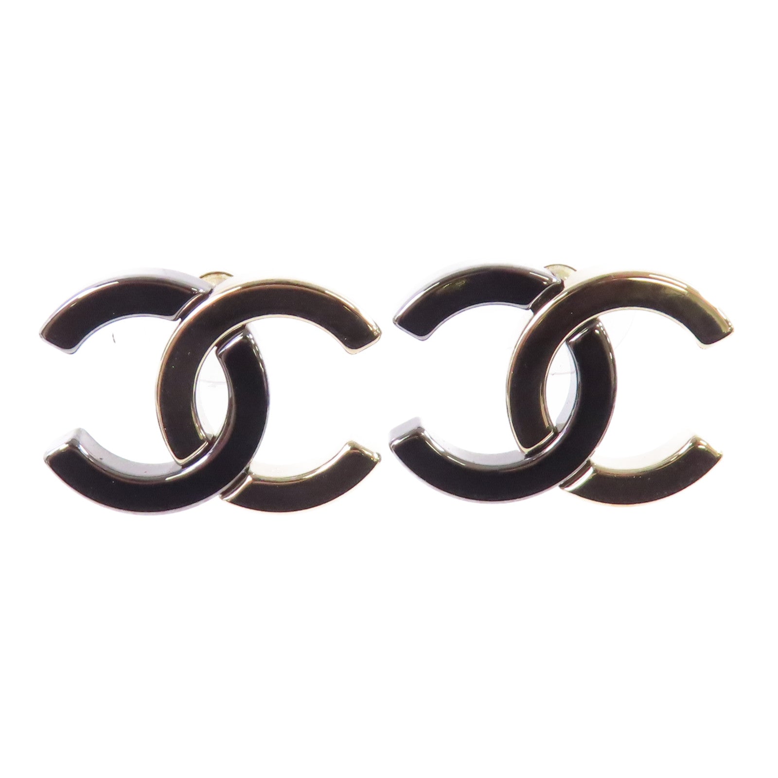 CHANEL 金屬CC Earring耳環