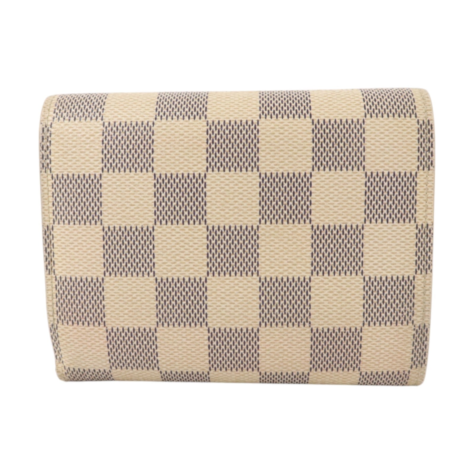 LOUIS VUITTON Damier Azur Portefeuille Joy Wallet金扣錢包