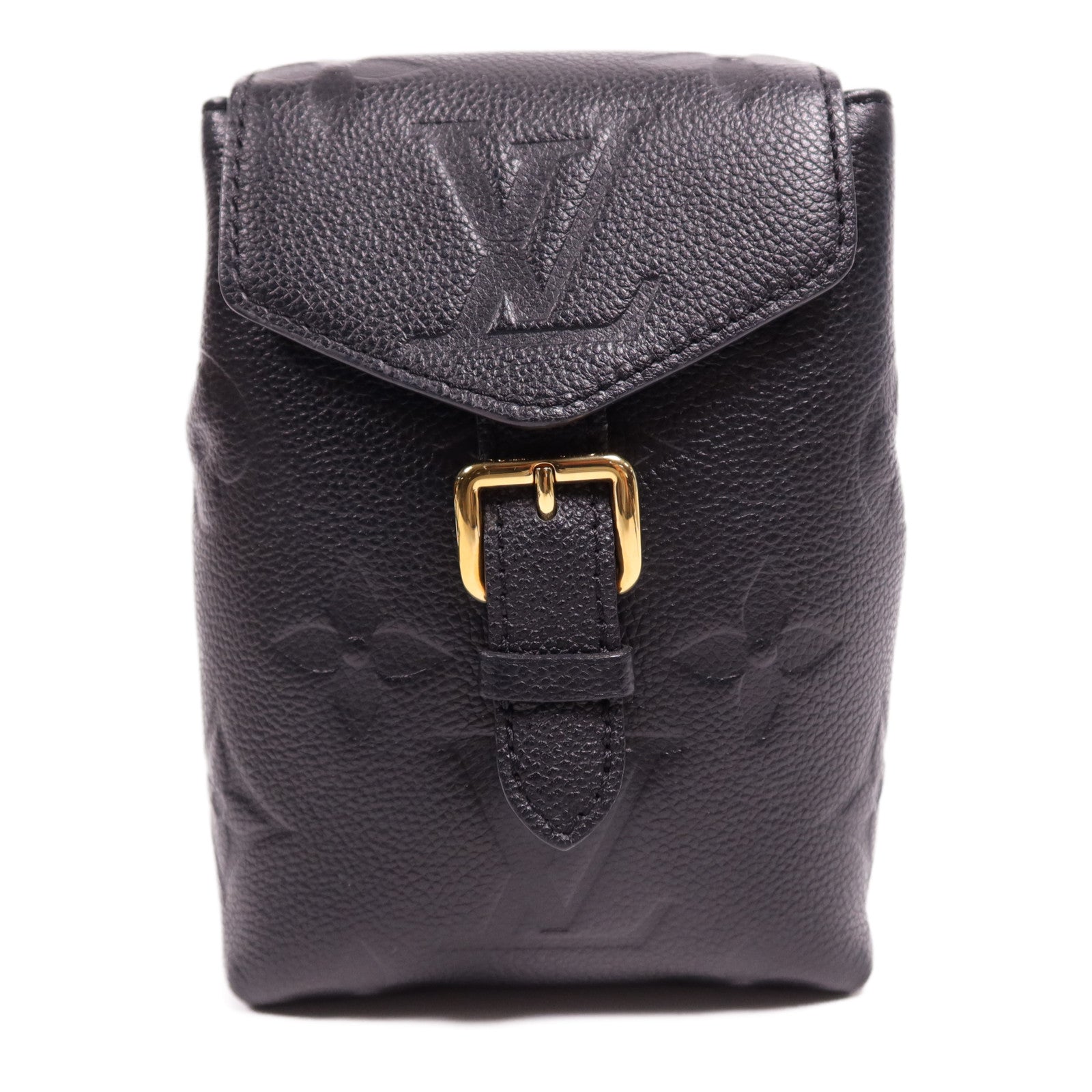 LOUIS VUITTON Monogram Empreinte Tiny Backpack金扣背包
