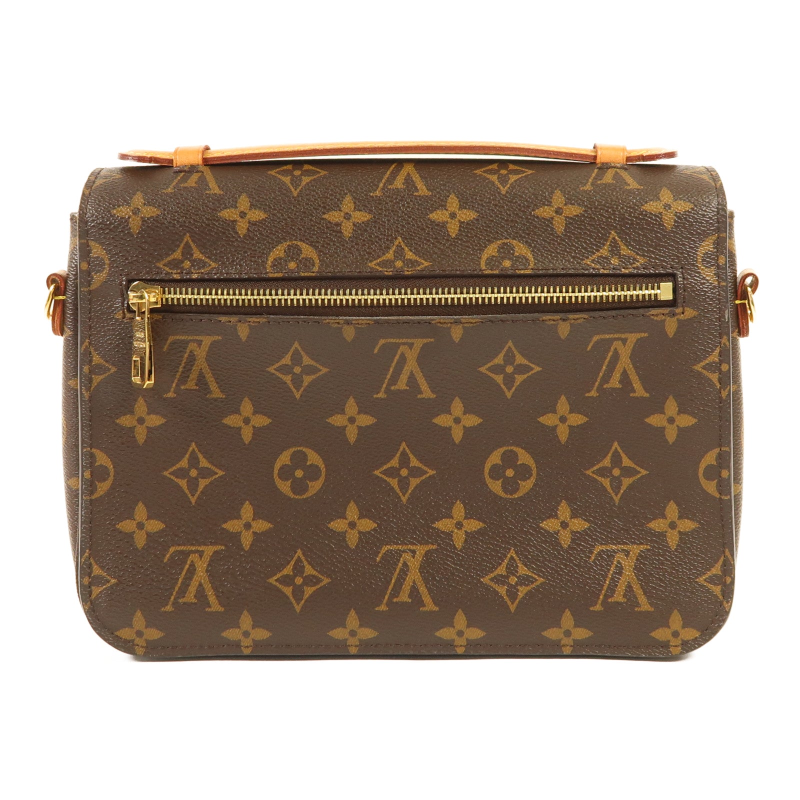 LOUIS VUITTON Monogram Pochette Metis MM金扣手挽肩背兩用袋