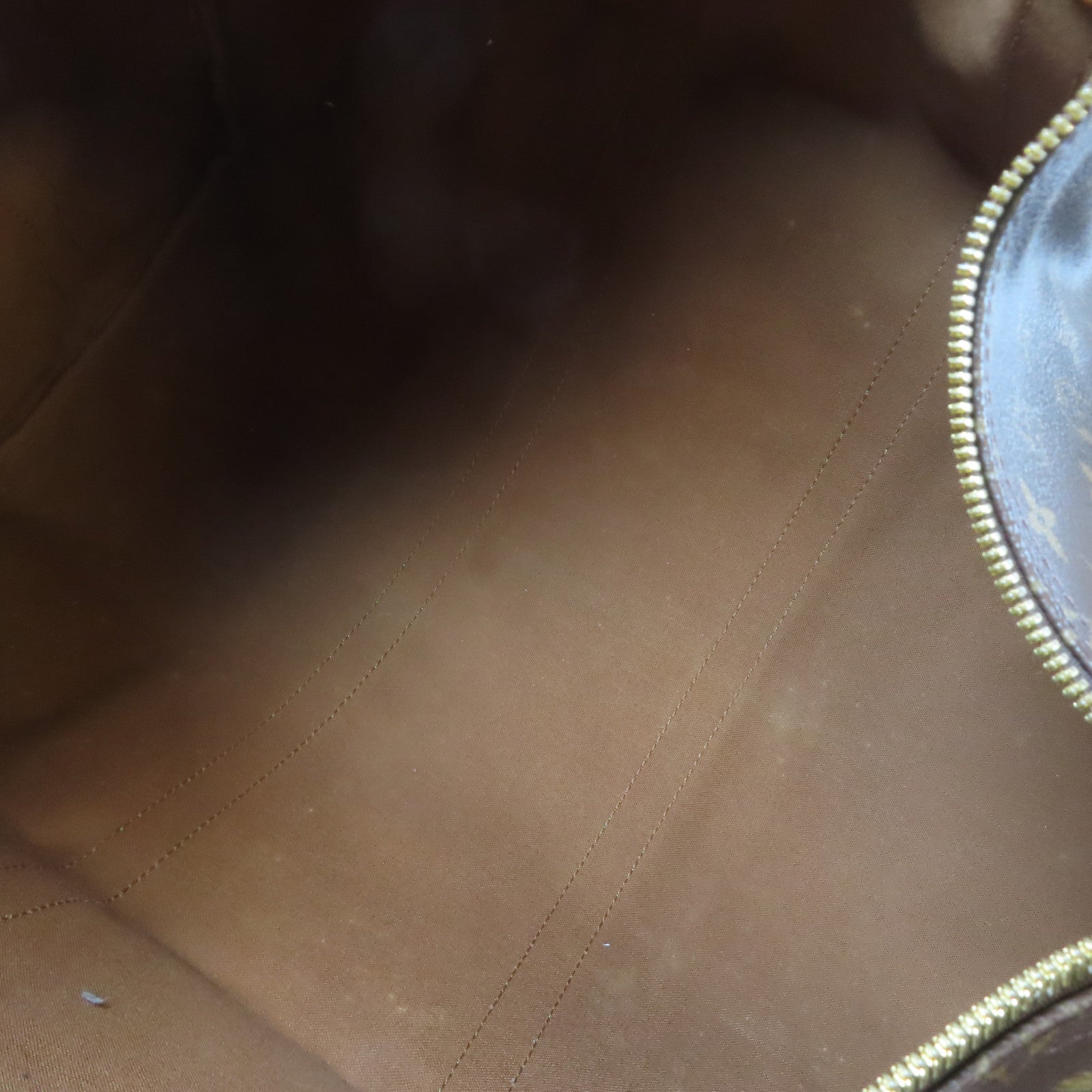 LOUIS VUITTON Monogram Keepall Bandouliere 50金扣手挽肩背兩用袋啡色