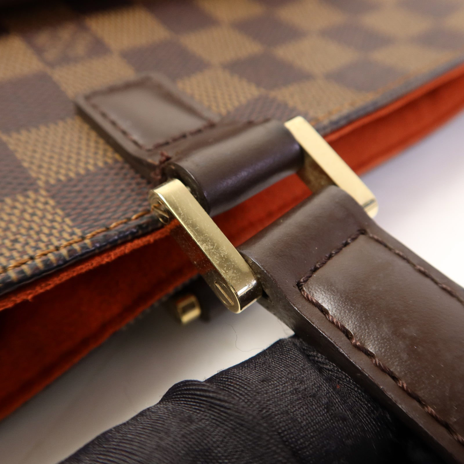 LOUIS VUITTON Damier Uzes Tote Bag金扣手挽袋