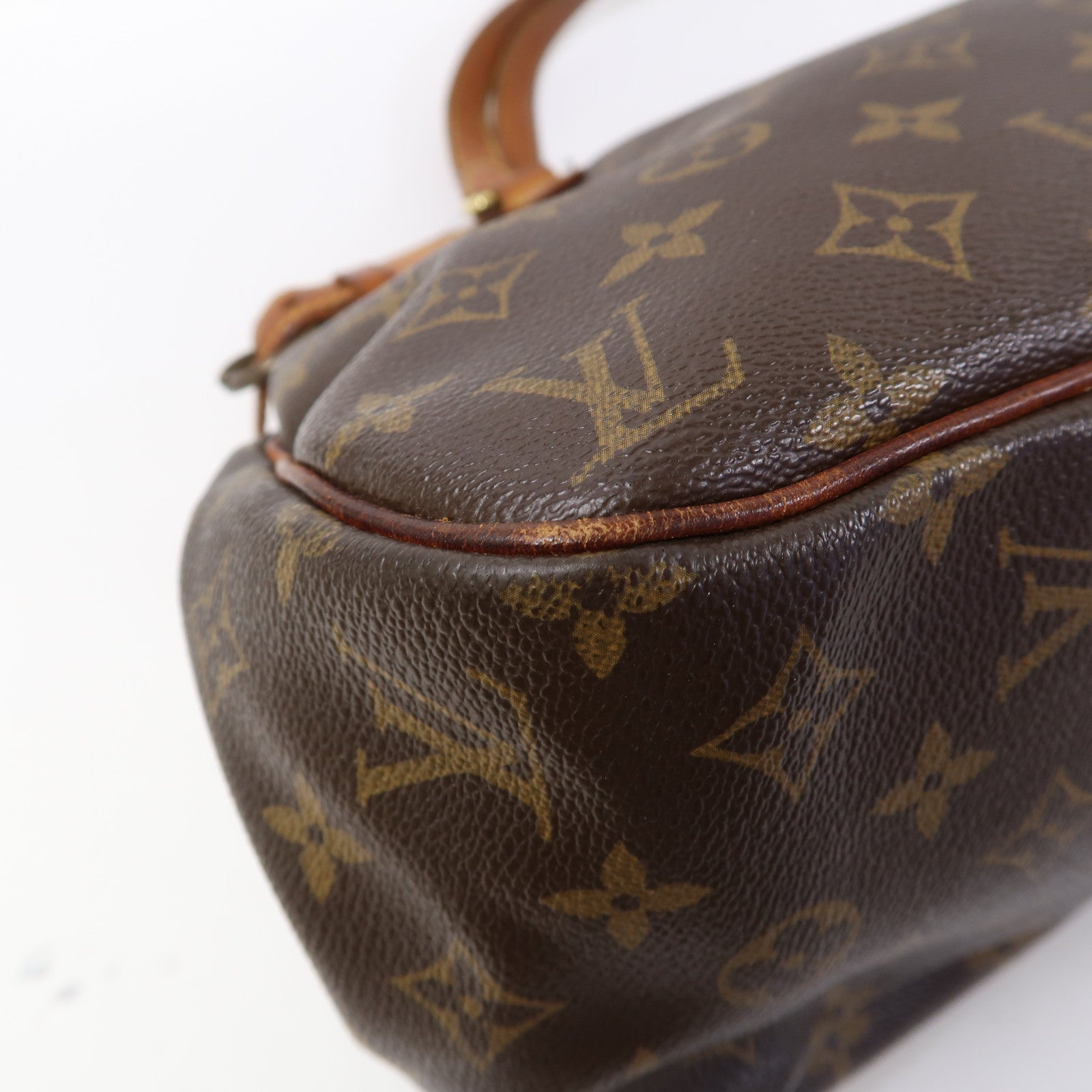 LOUIS VUITTON Monogram Batignolles Horizontal金扣肩背袋啡色
