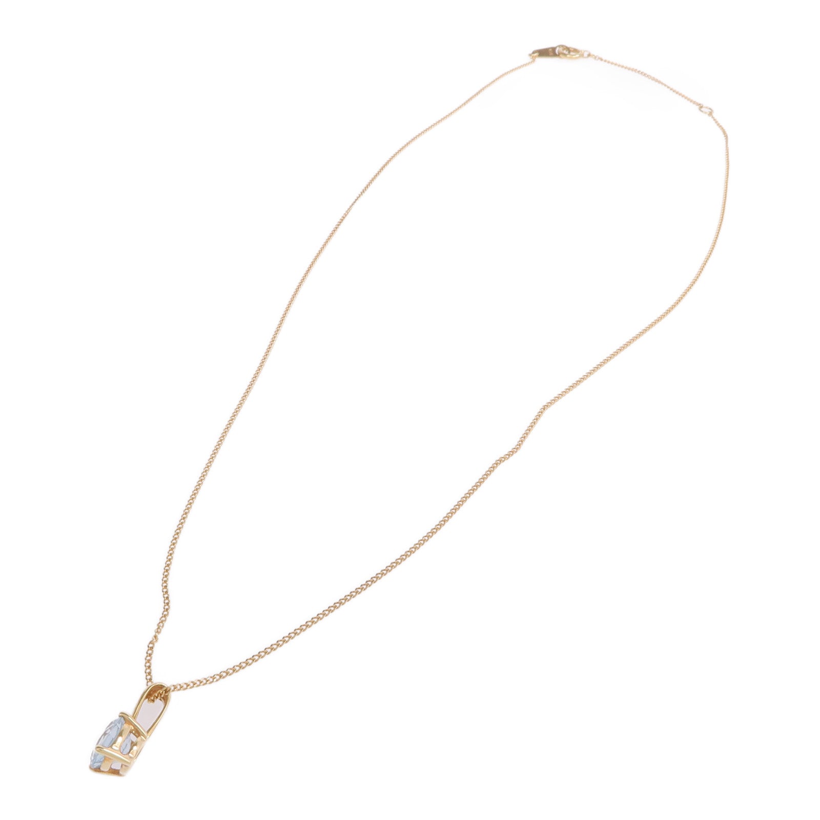 JEWELRY 【激減優惠】18K黃金Crystal Necklace水晶項鍊