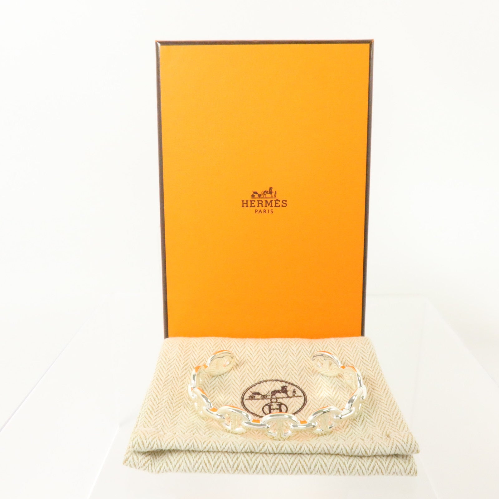 HERMES 925純銀Chaine D'Ancre Bracelet手鏈