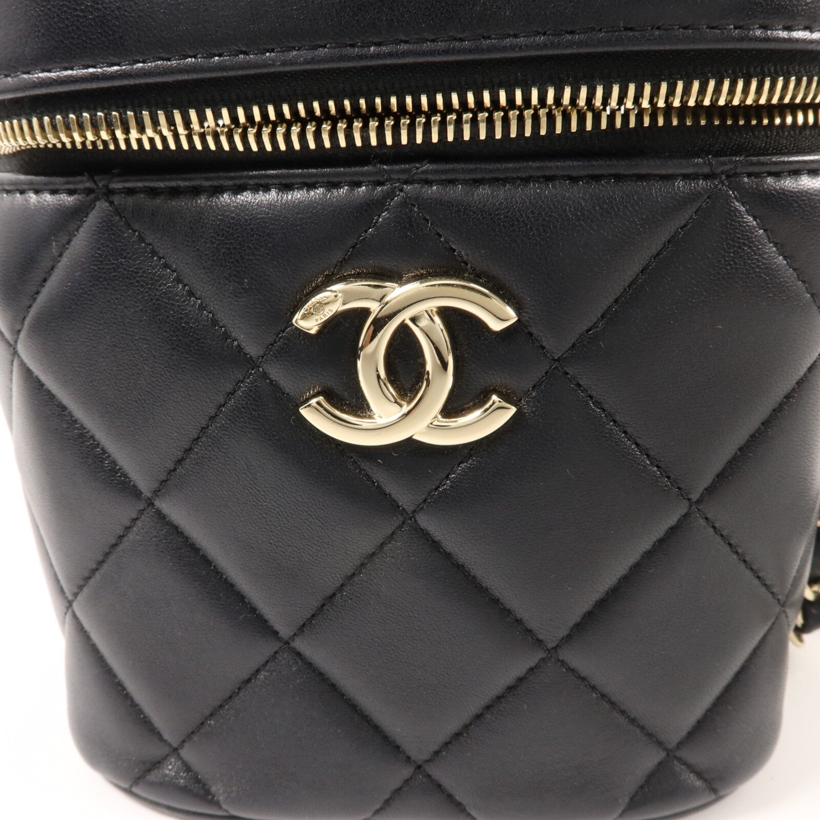 CHANEL 羊皮皮革Trendy CC Vanity Case手挽肩背兩用袋