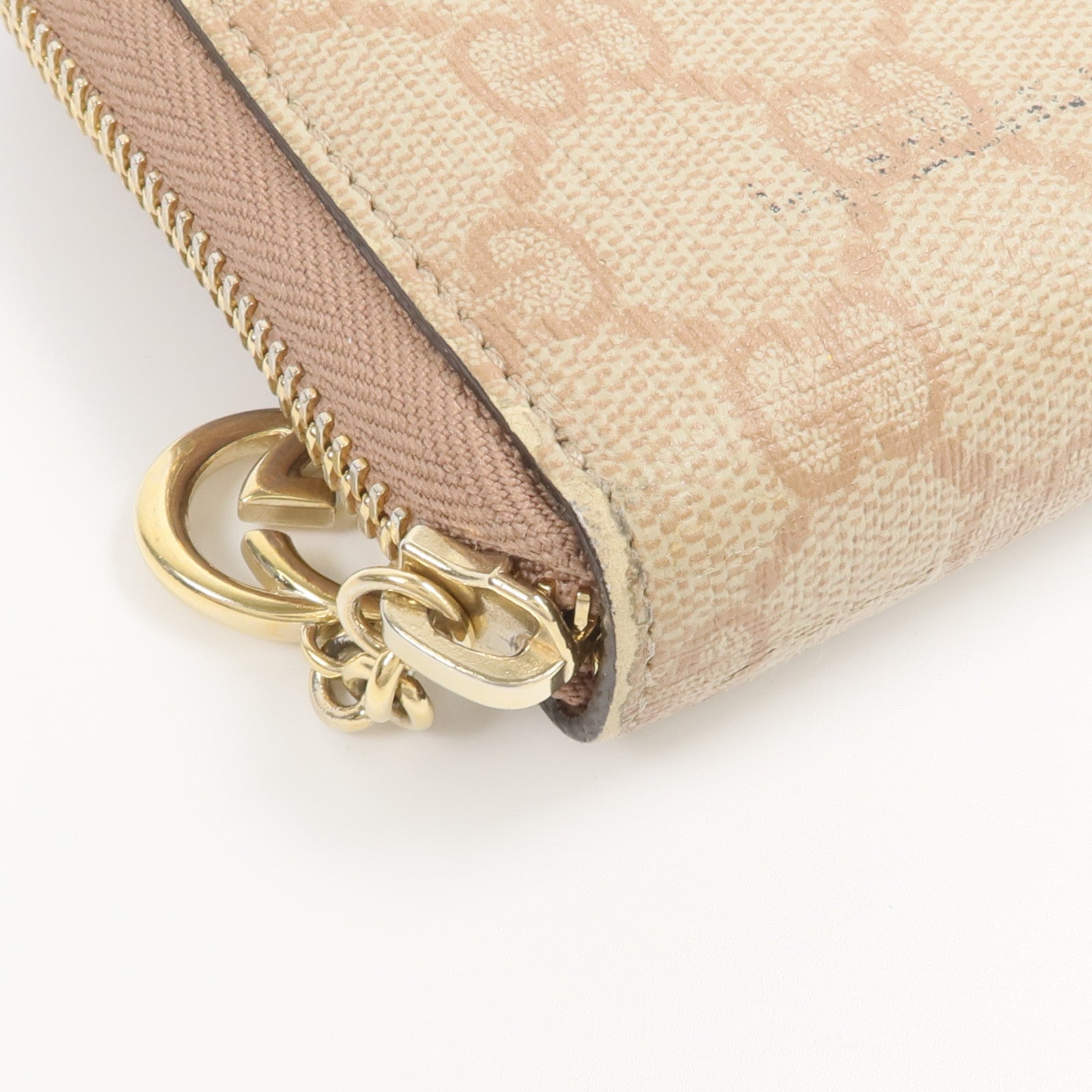 GUCCI 塗層帆布Long Wallet長錢包