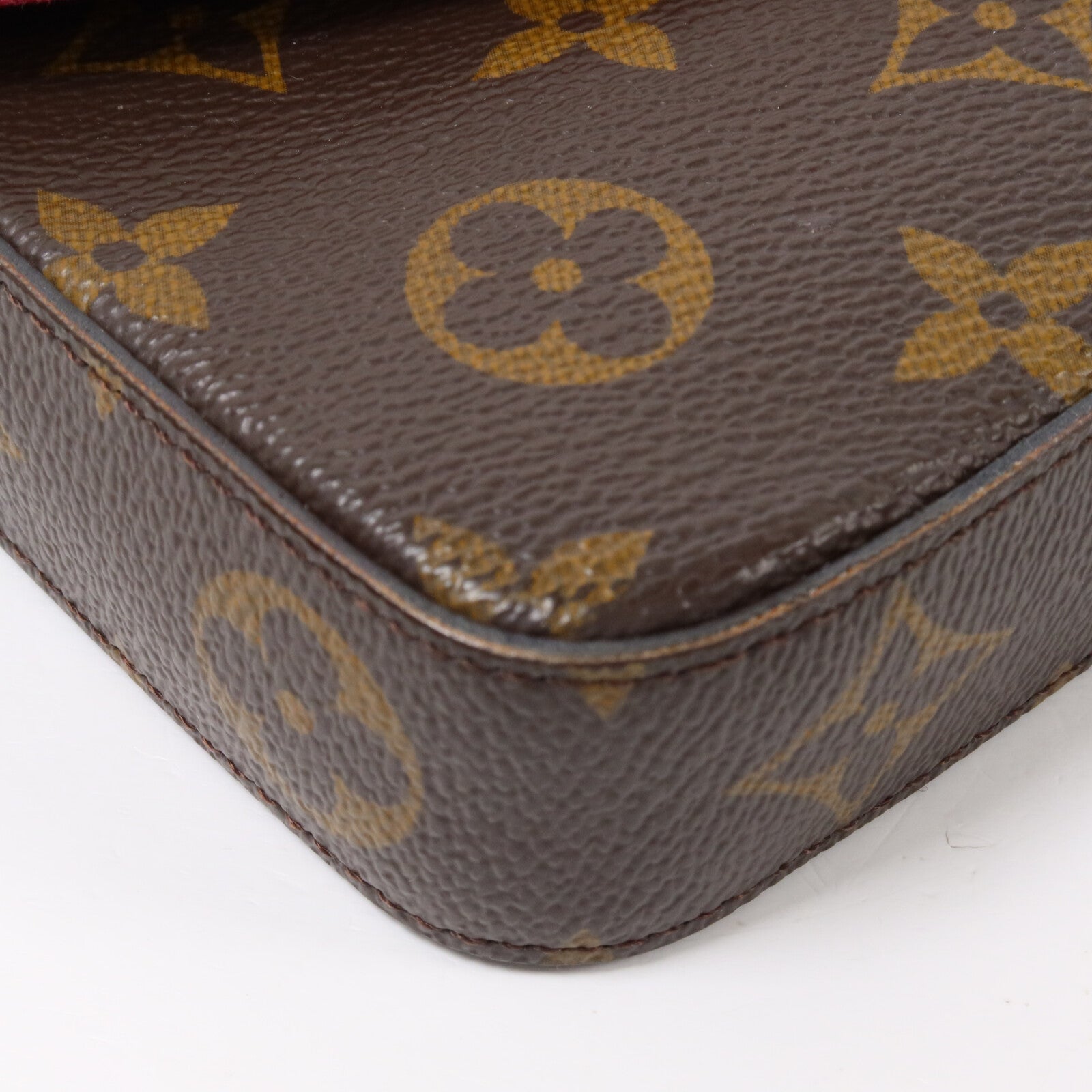 LOUIS VUITTON Monogram Pochette Felicie鏈帶肩背袋