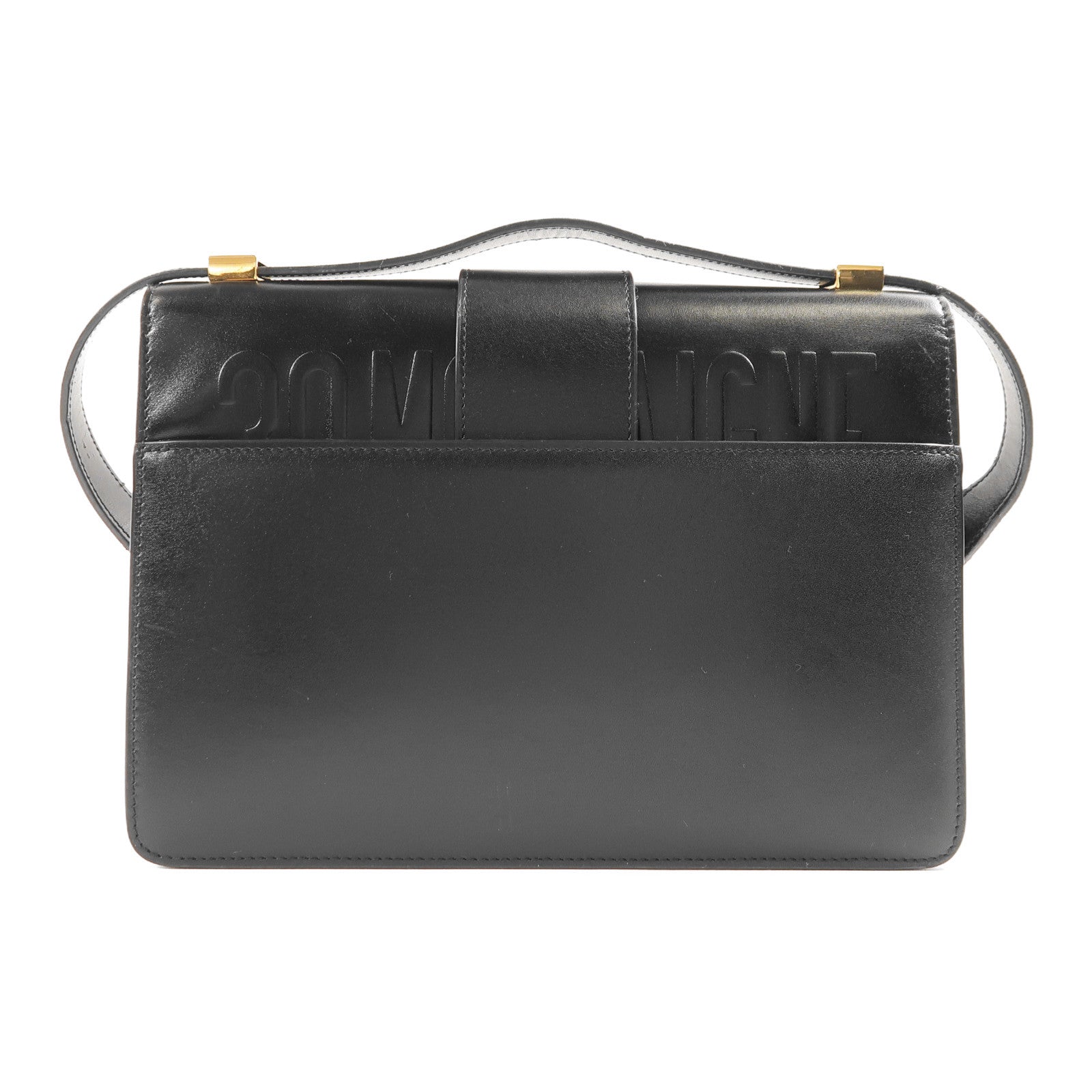 Dior 牛皮皮革30 Montaigne金扣肩背袋