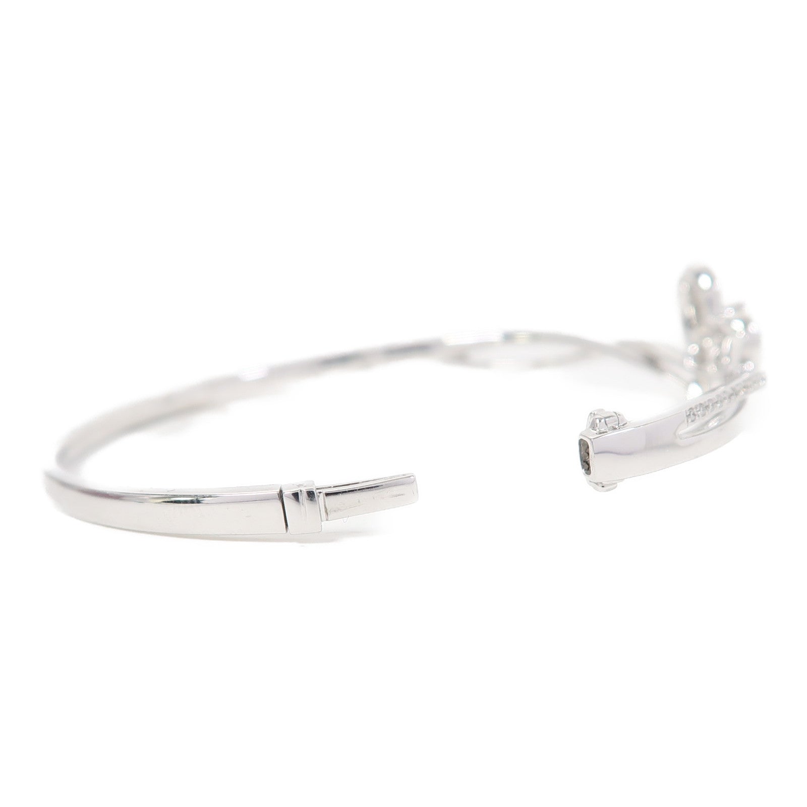 JEWELRY 18K白金Diamond 11.60g 0.52ct鑽石/0.32ct鑽石手鐲