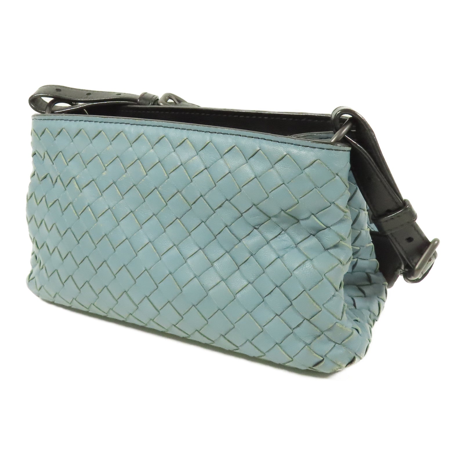 BOTTEGA VENETA 【激減優惠】羊皮皮革Mini Shoulder Bag肩背袋