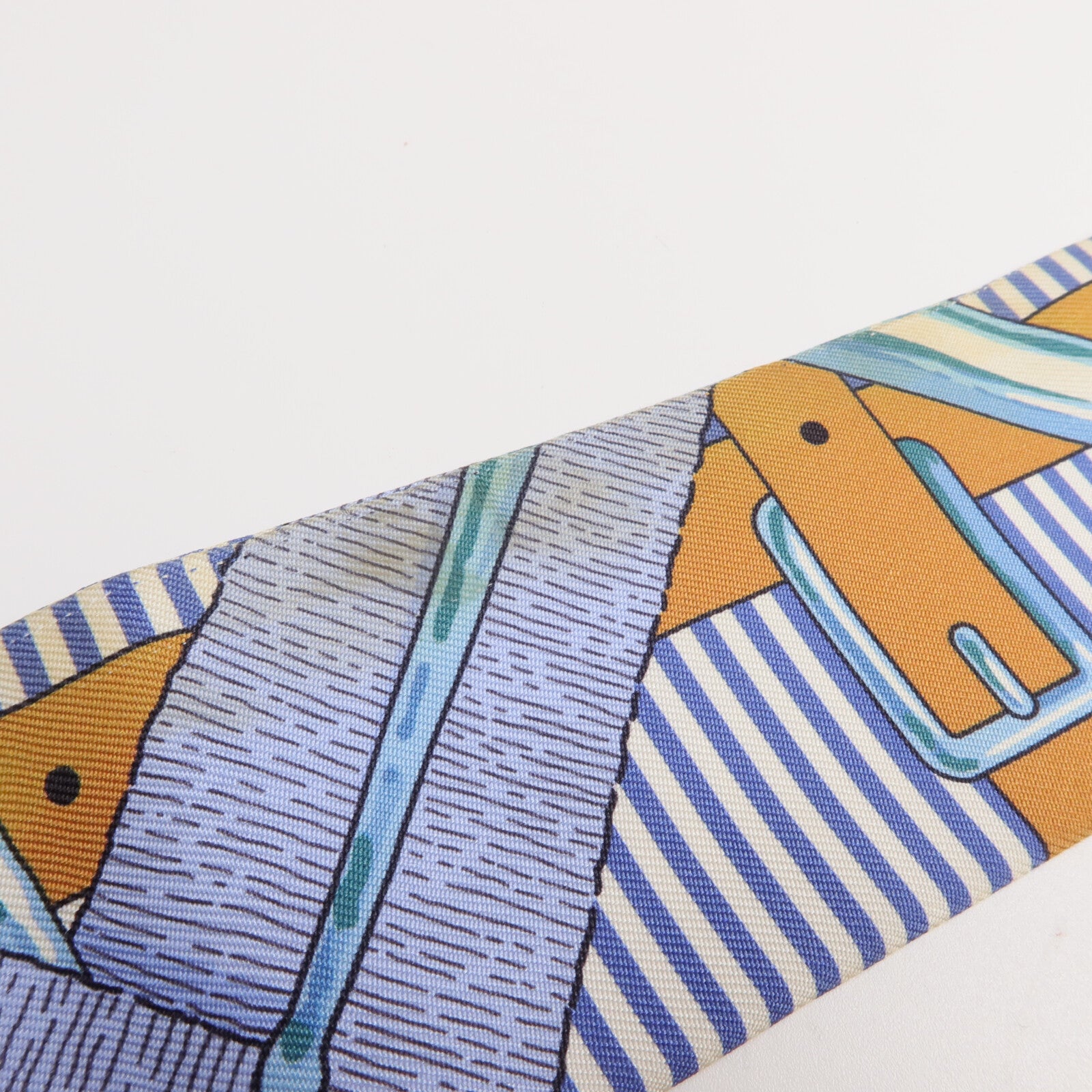 HERMES 絲質Twilly絲巾