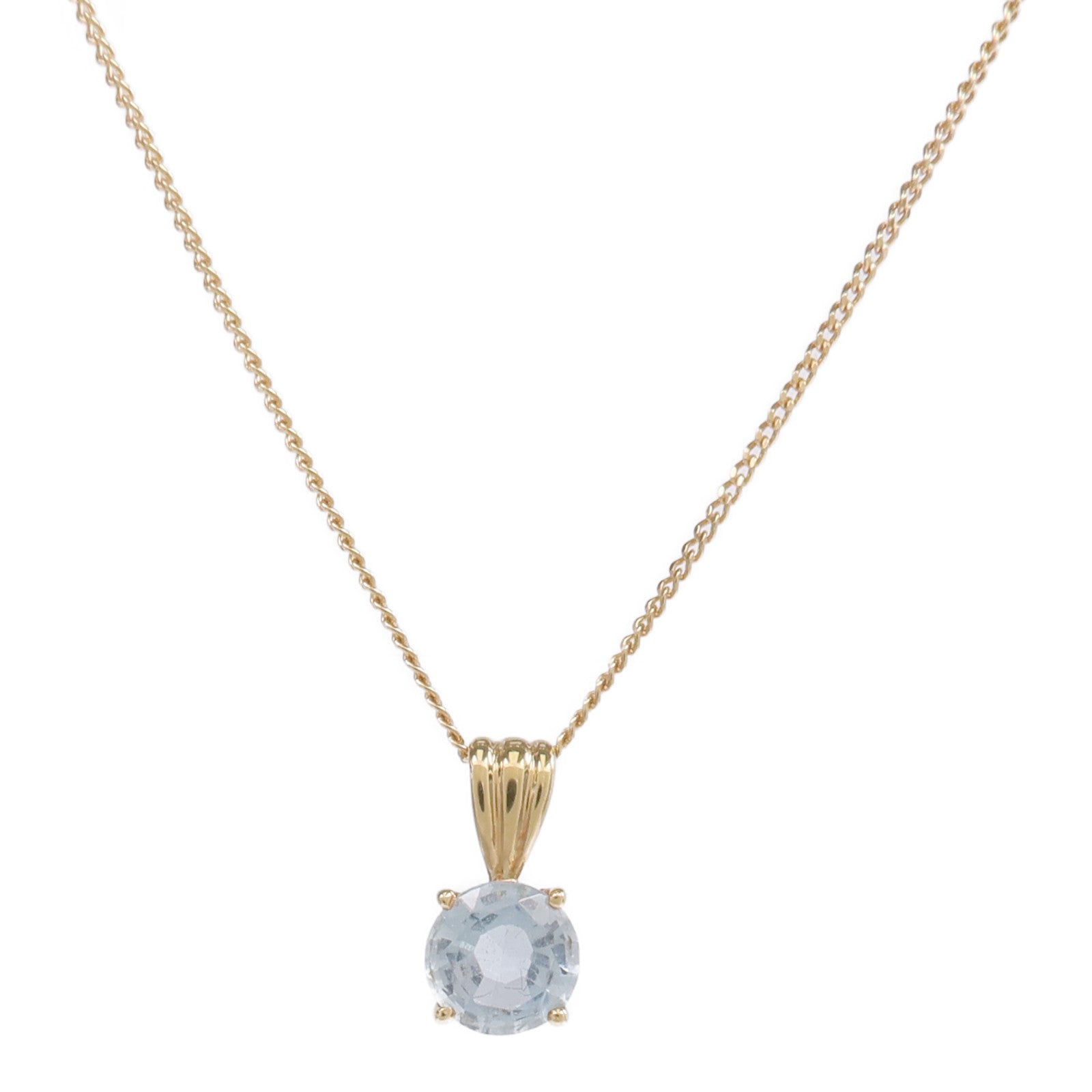 JEWELRY 【激減優惠】18K黃金Crystal Necklace水晶項鍊