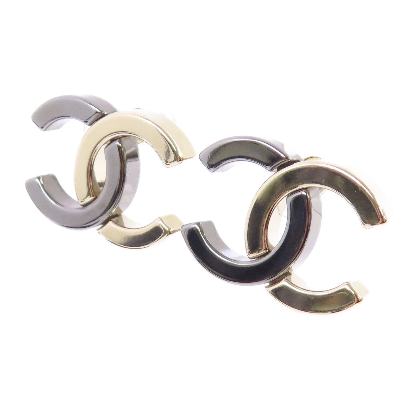CHANEL 金屬CC Earring耳環