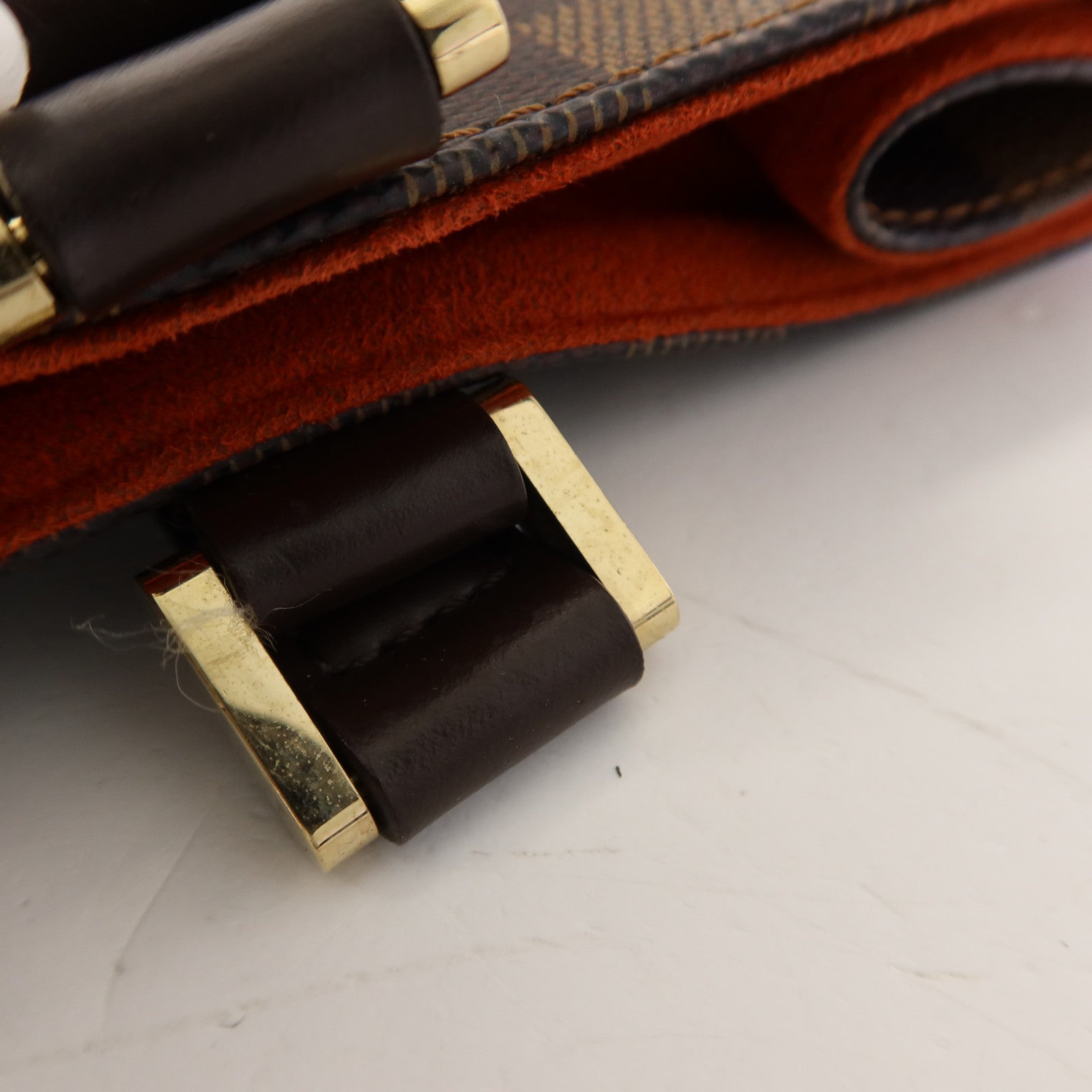 LOUIS VUITTON Damier Uzes Tote Bag金扣手挽袋