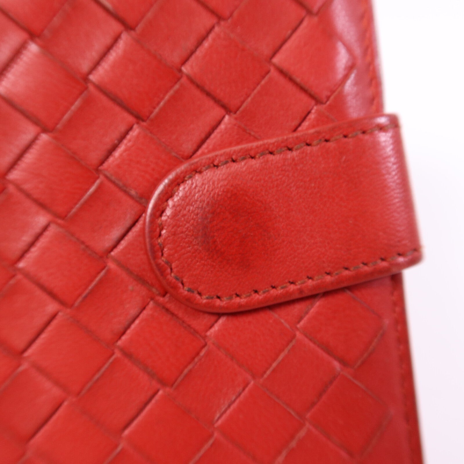 BOTTEGA VENETA 【激減優惠】皮革Bi-fold Wallet金扣錢包