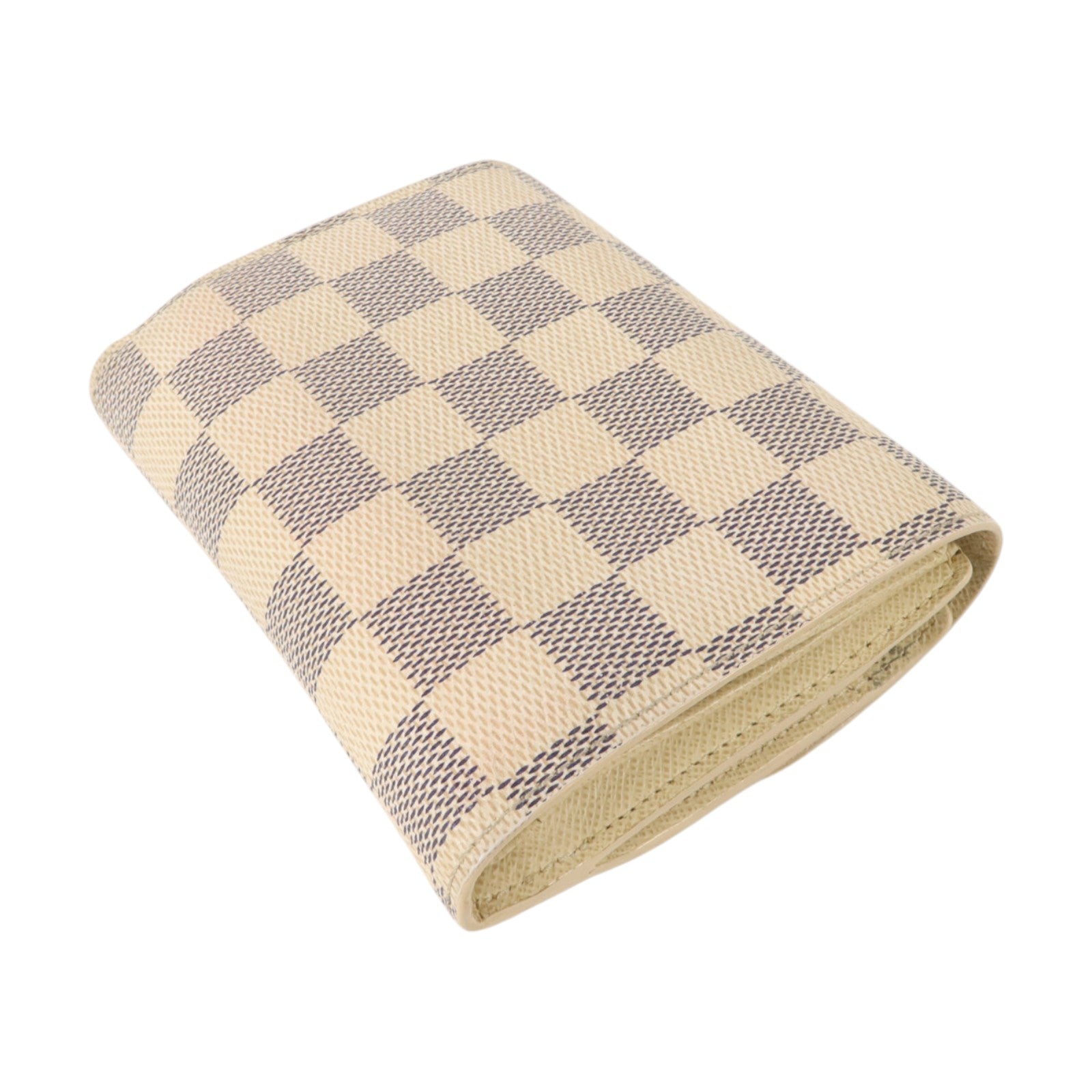 LOUIS VUITTON Damier Azur Portefeuille Joy Wallet金扣錢包