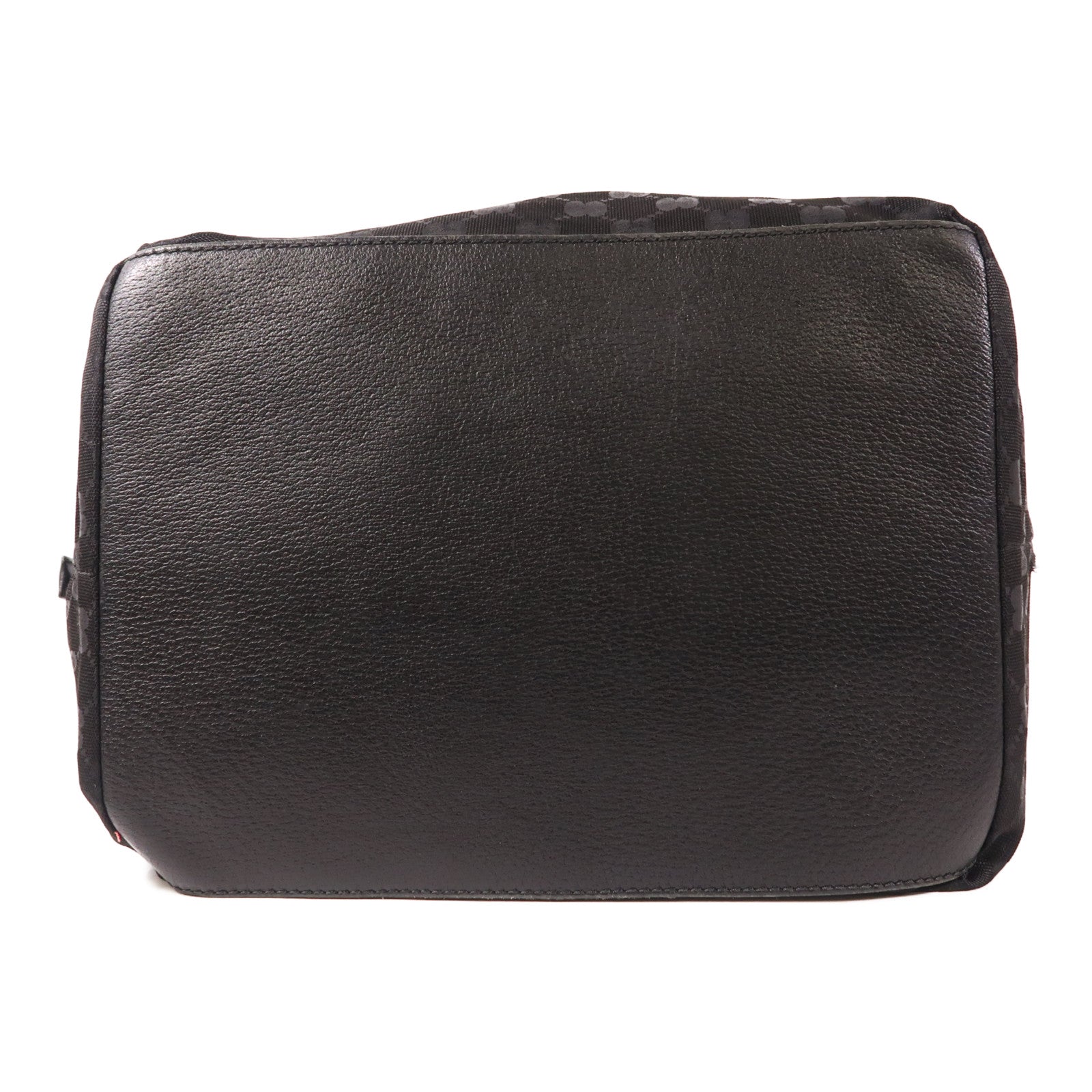 GUCCI GG Shoulder Tote Bag 131231 Nylon Black