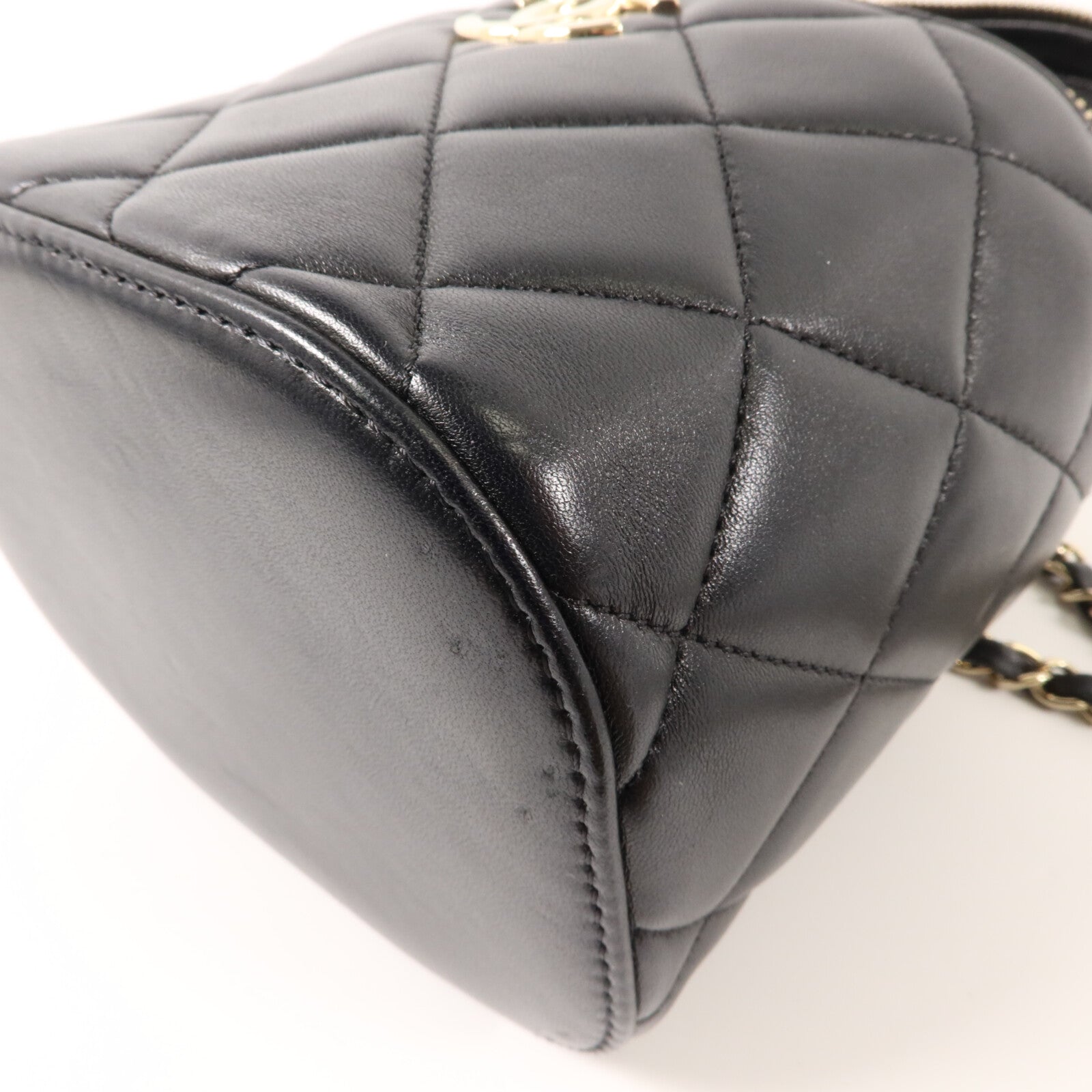 CHANEL 羊皮皮革Trendy CC Vanity Case手挽肩背兩用袋