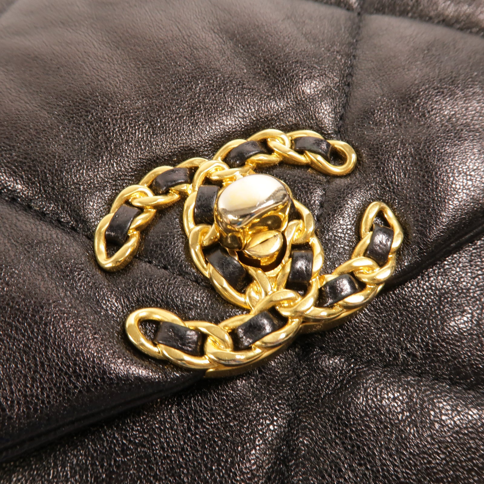 CHANEL 羊皮皮革Chanel 19Shoulder Bag手挽肩背兩用袋
