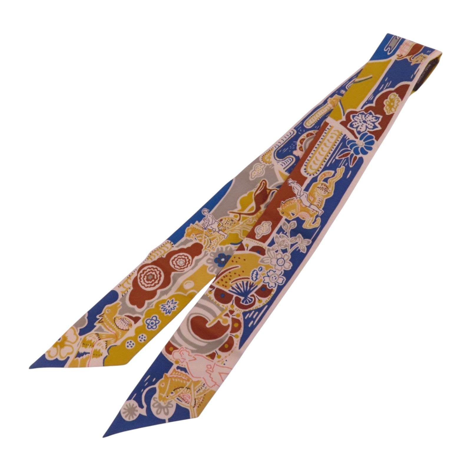 HERMES 【激減優惠】絲質Twilly Scarf絲巾