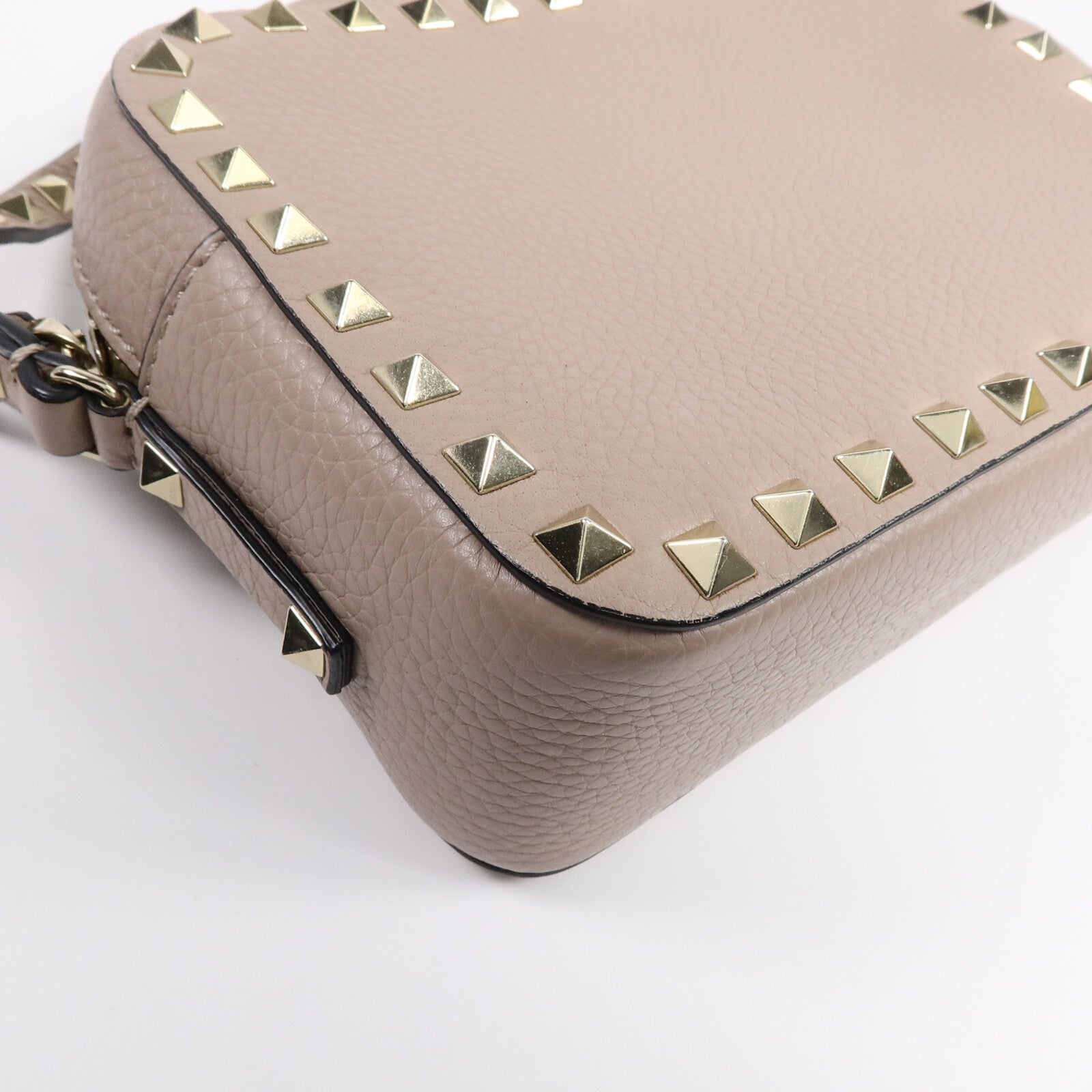 Valentino 牛皮皮革Garavani Rockstud肩背袋