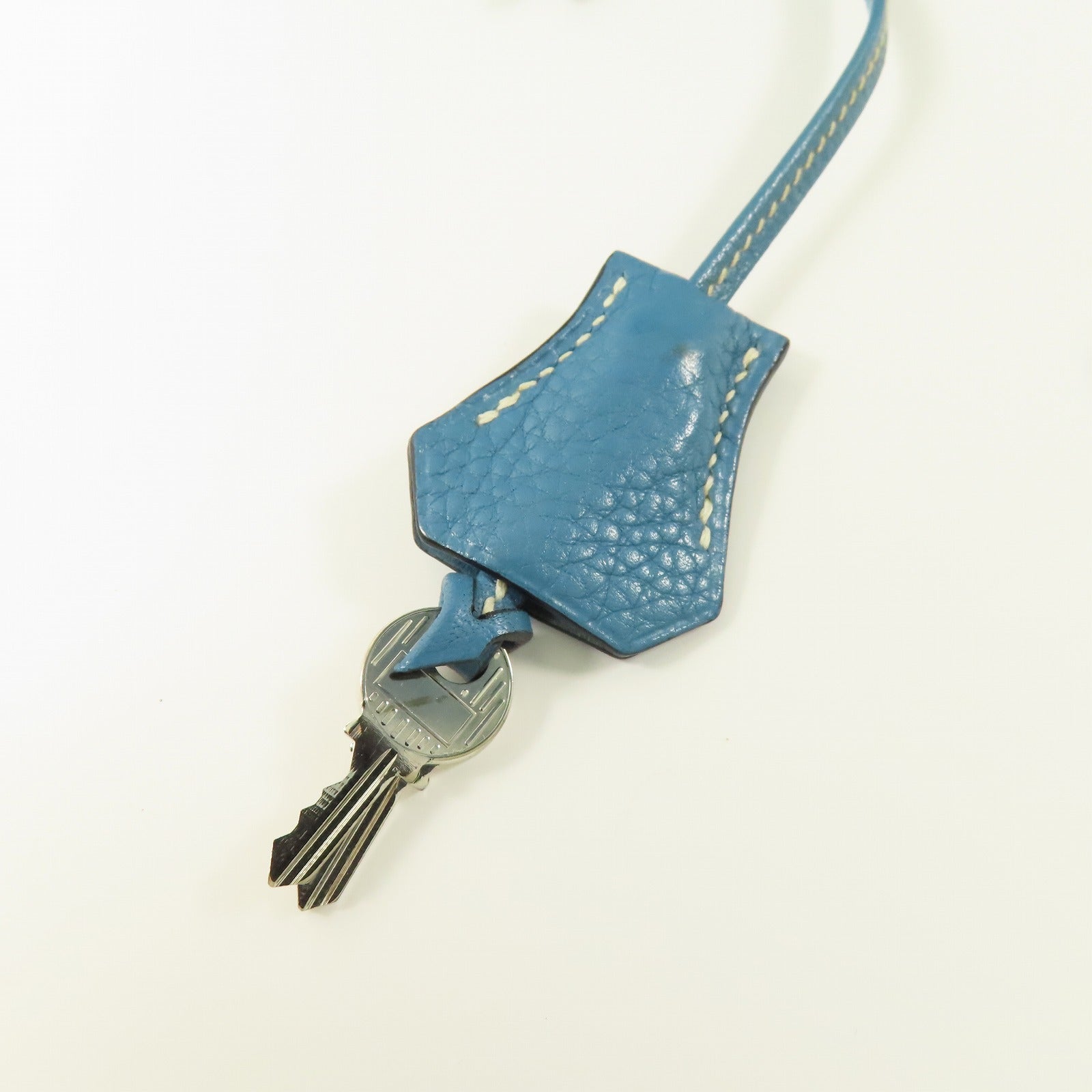 HERMES PHW Bolide 31 2way Shoulder Bag Clemence Leather Bleu Jean