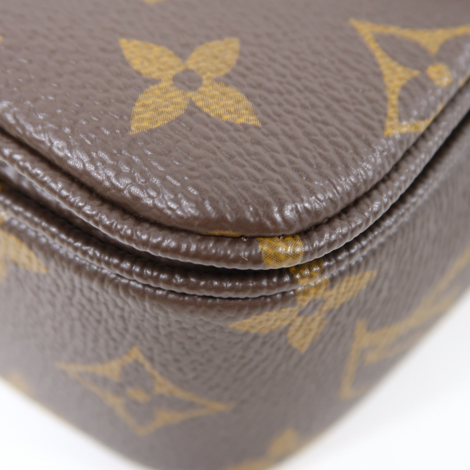 LOUIS VUITTON 【激減優惠】Monogram Marceau金扣肩背袋啡色/黑色