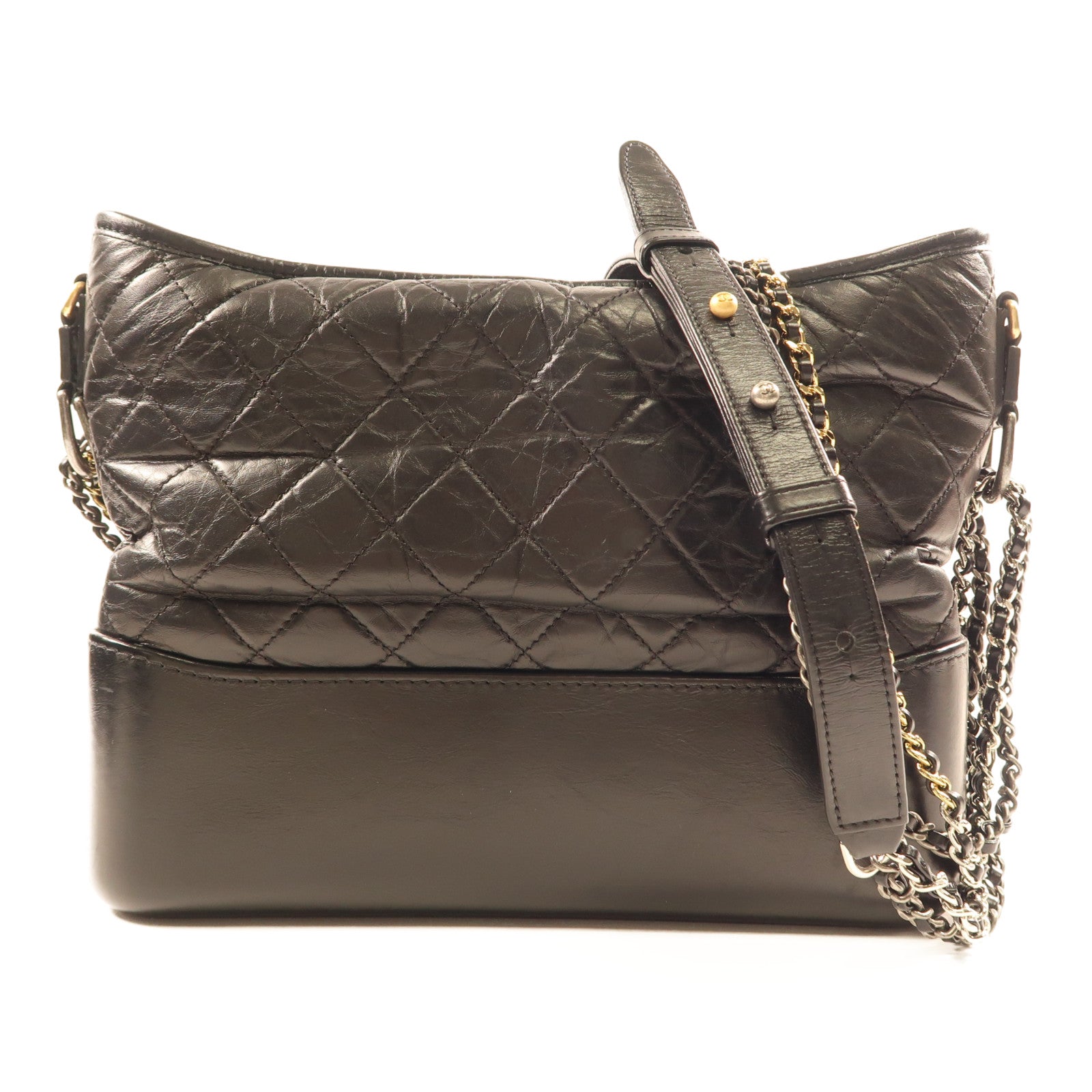 CHANEL 牛皮皮革Gabrielle L肩背袋