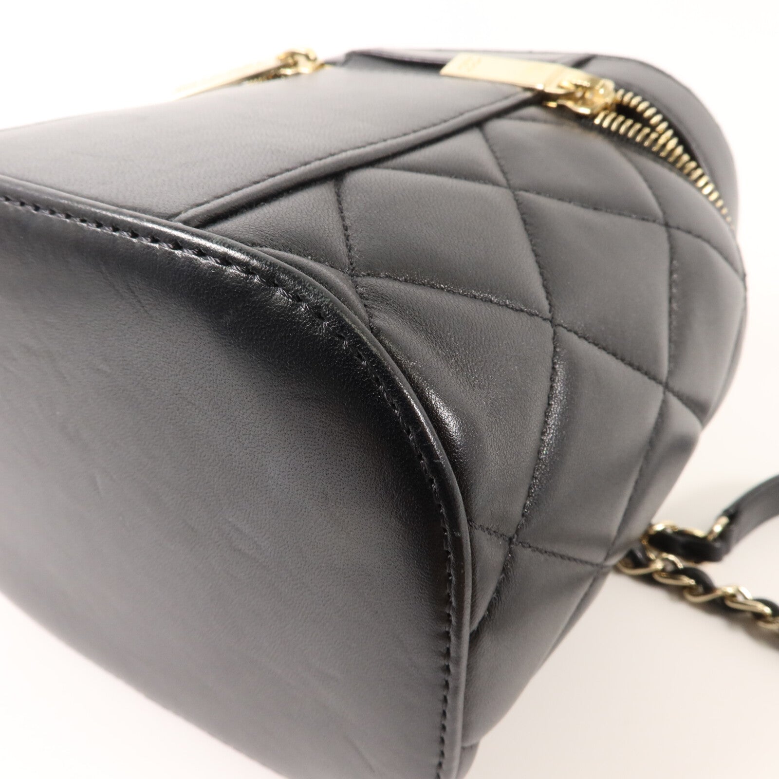 CHANEL 羊皮皮革Trendy CC Vanity Case手挽肩背兩用袋