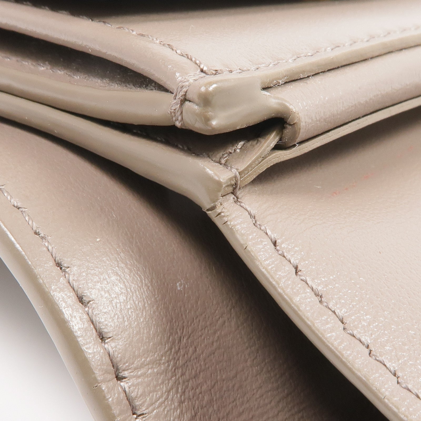 CELINE 牛皮皮革Wallet金扣錢包