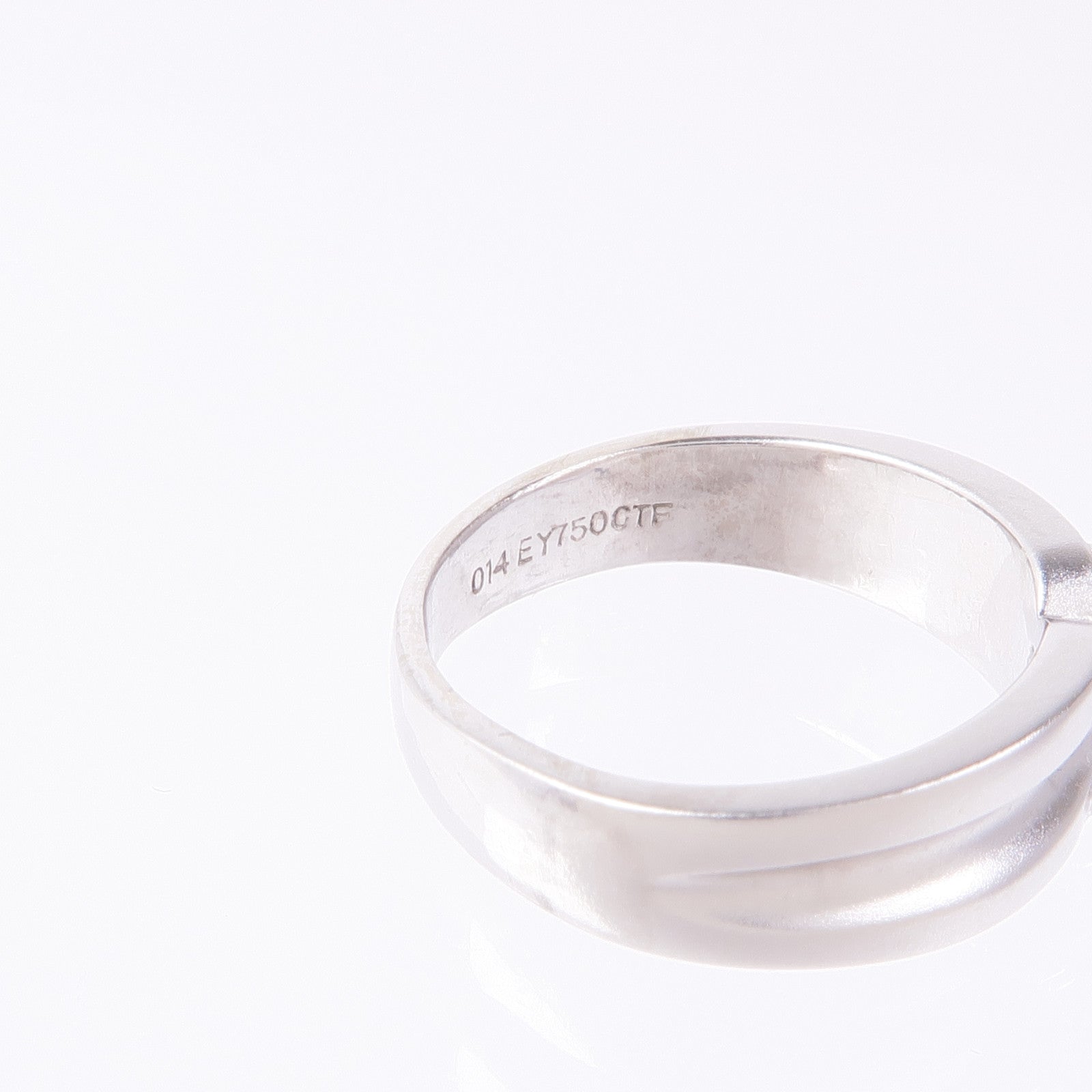 JEWELRY 【激減優惠】18K白金Diamond Ring鑽石戒指US#3.5