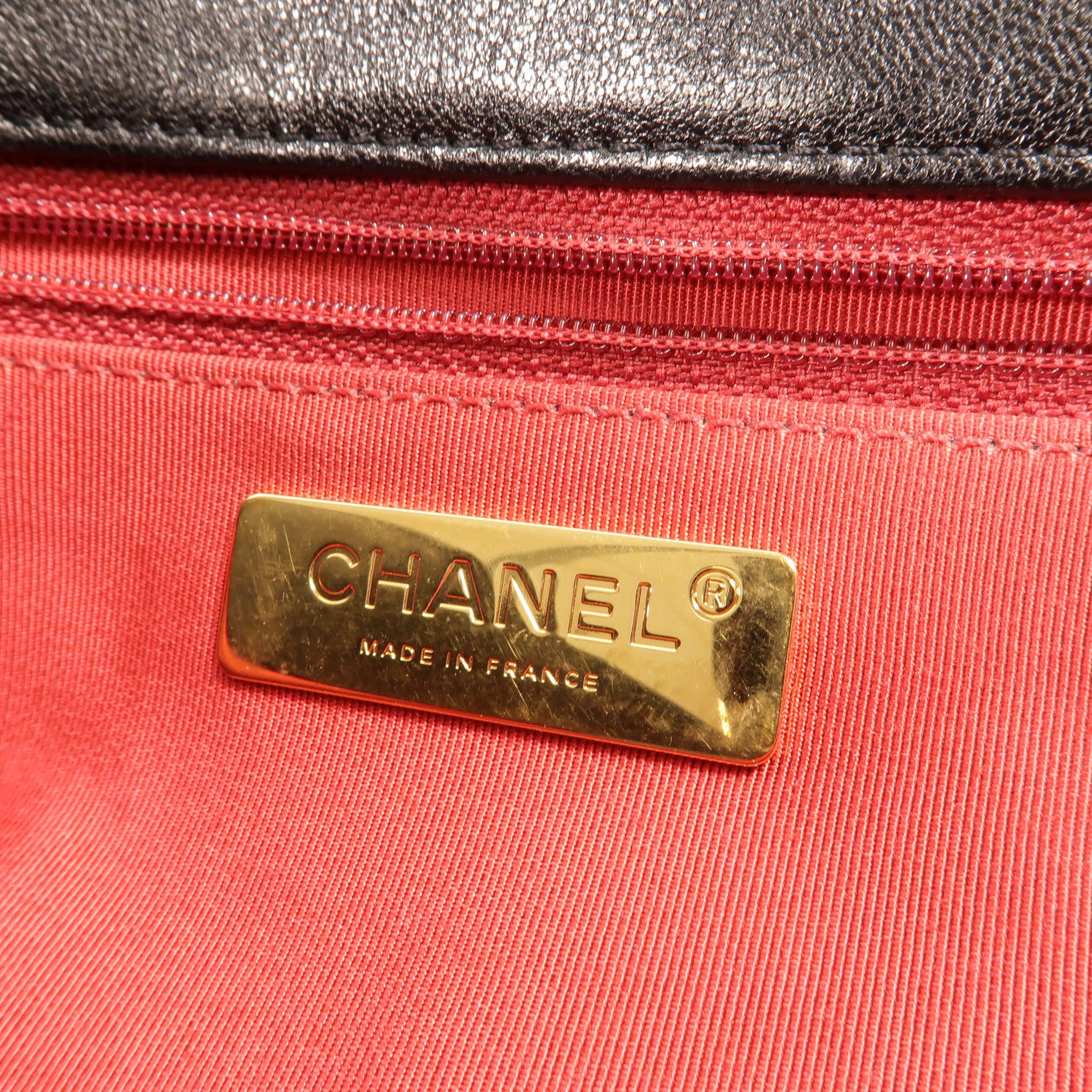 CHANEL 羊皮皮革Chanel 19Shoulder Bag手挽肩背兩用袋