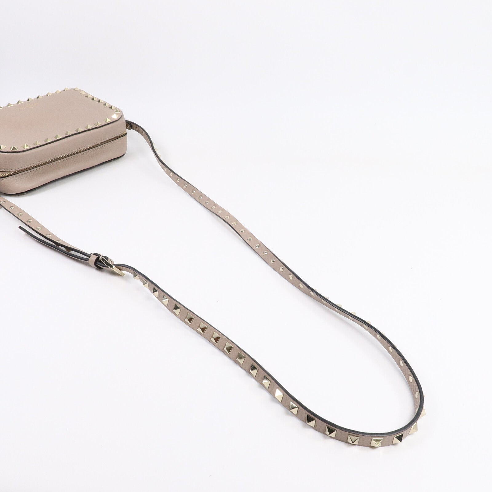 Valentino 牛皮皮革Garavani Rockstud肩背袋