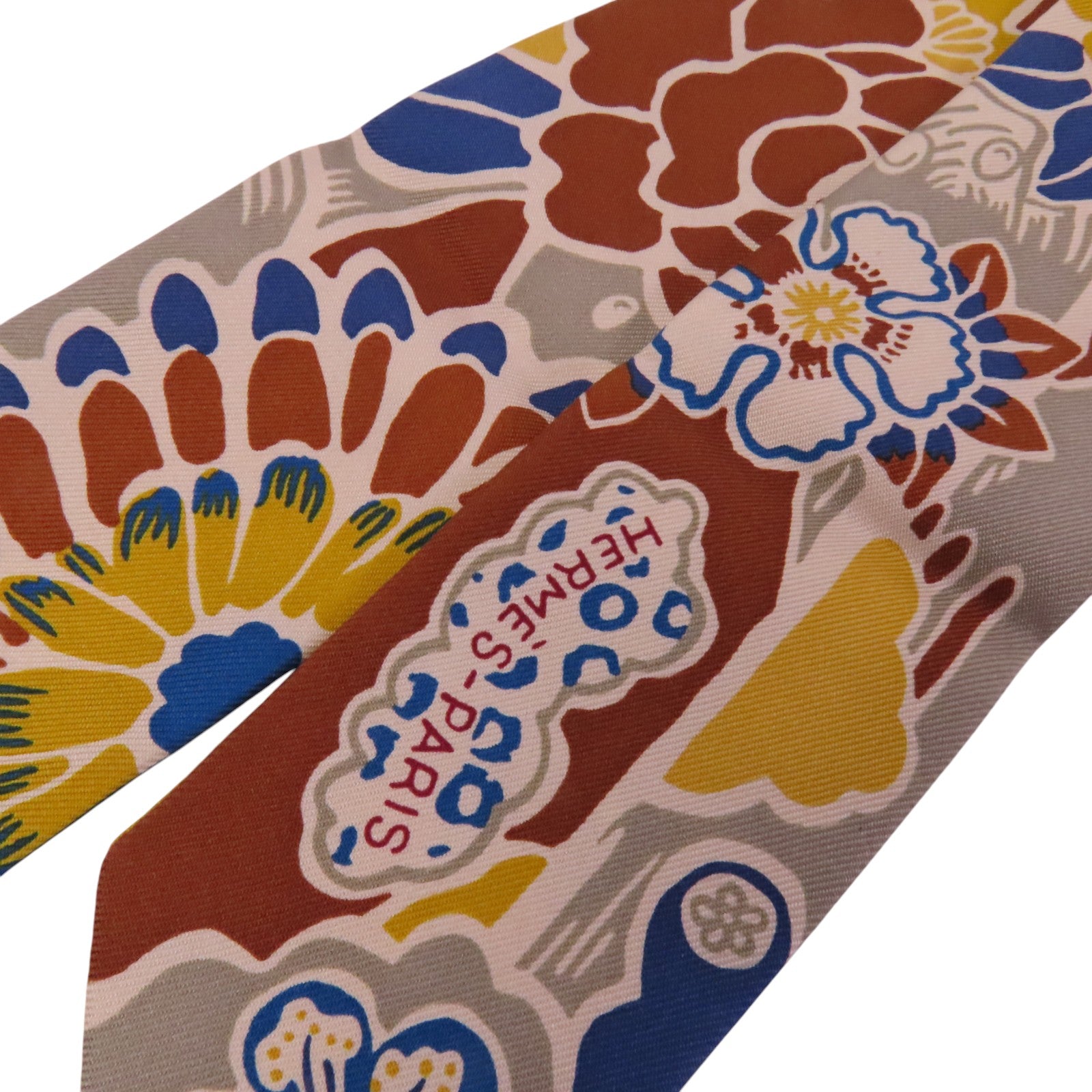 HERMES 絲質Twilly Scarf絲巾