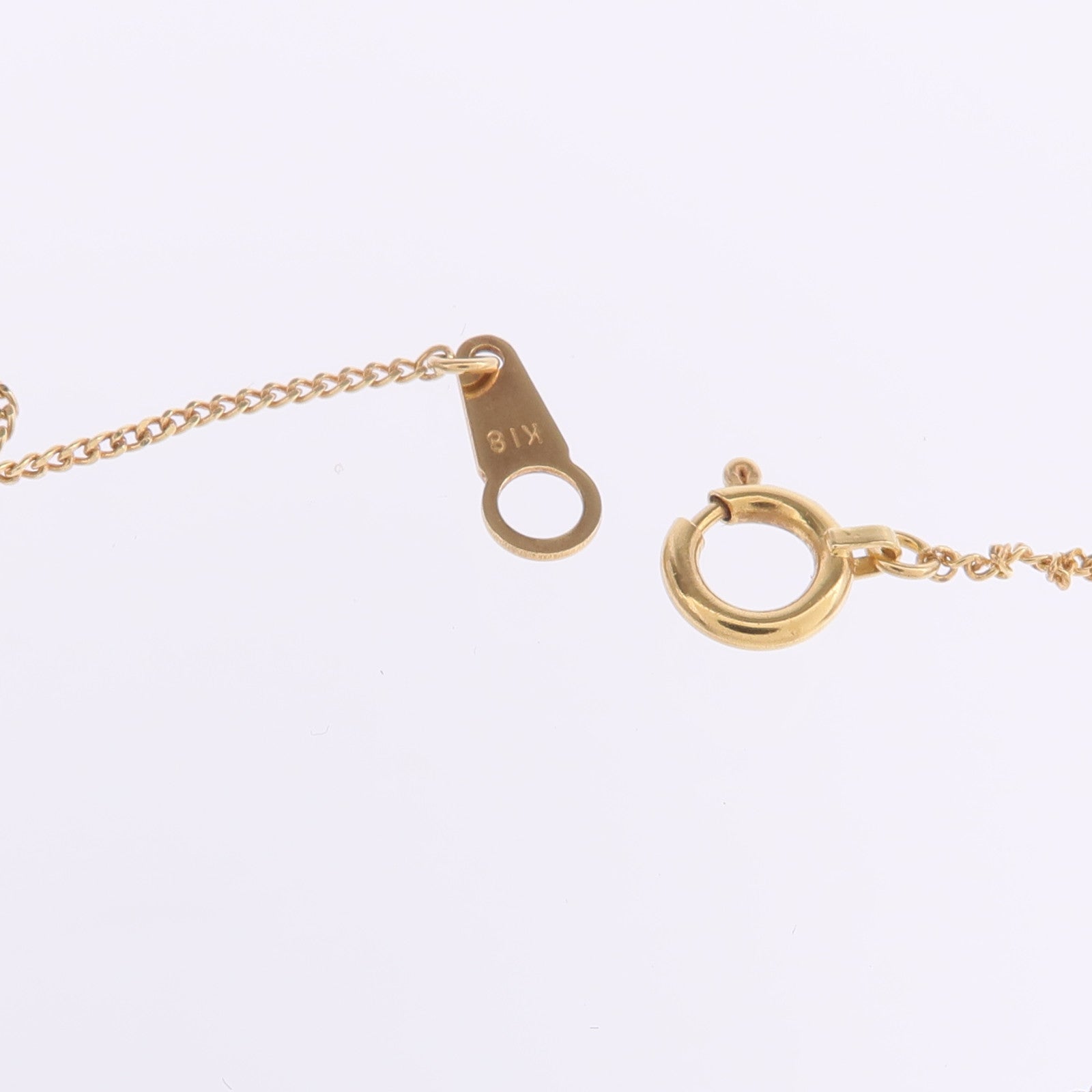 JEWELRY 【激減優惠】18K黃金Crystal Necklace水晶項鍊