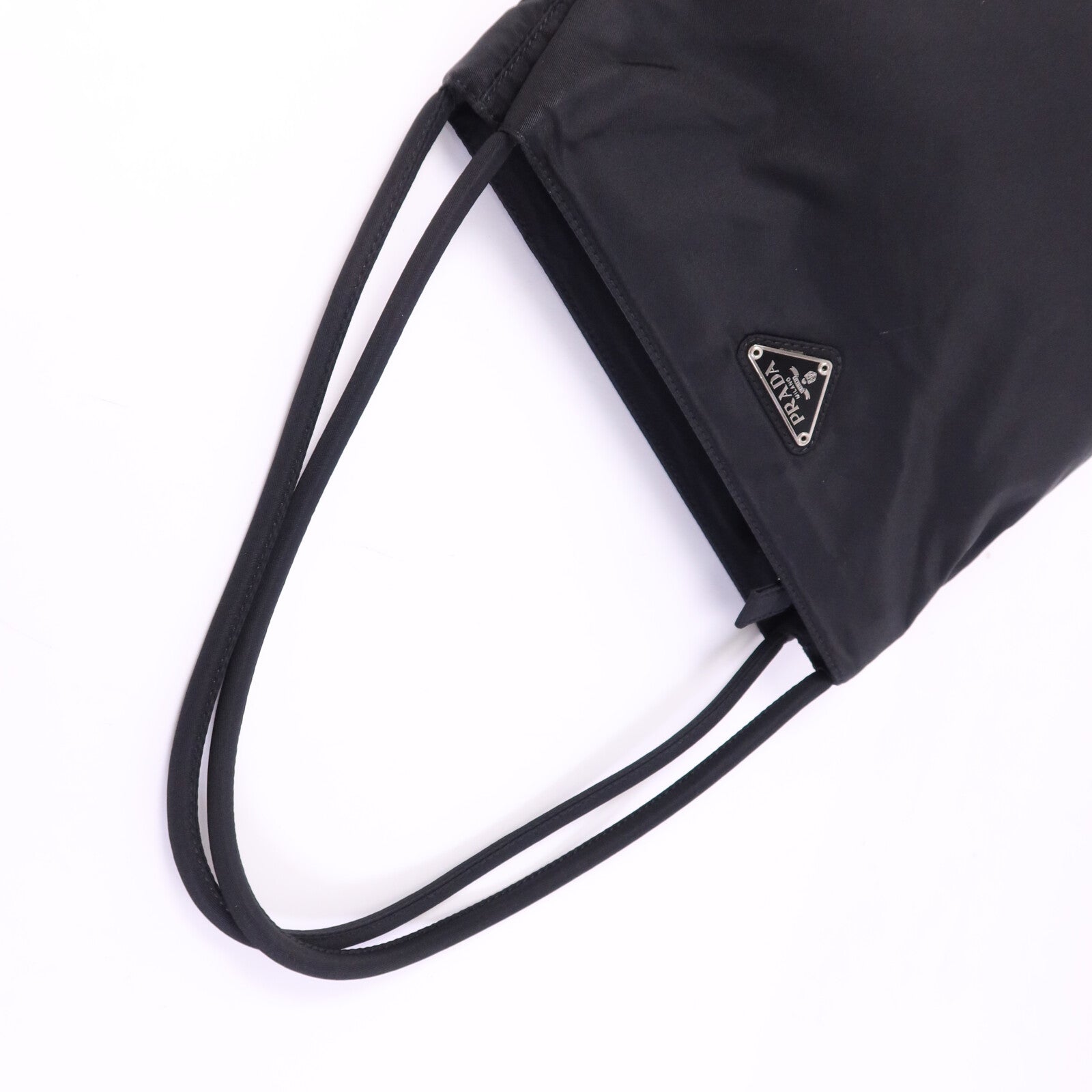 PRADA 尼龍Hand Bag銀扣手挽袋