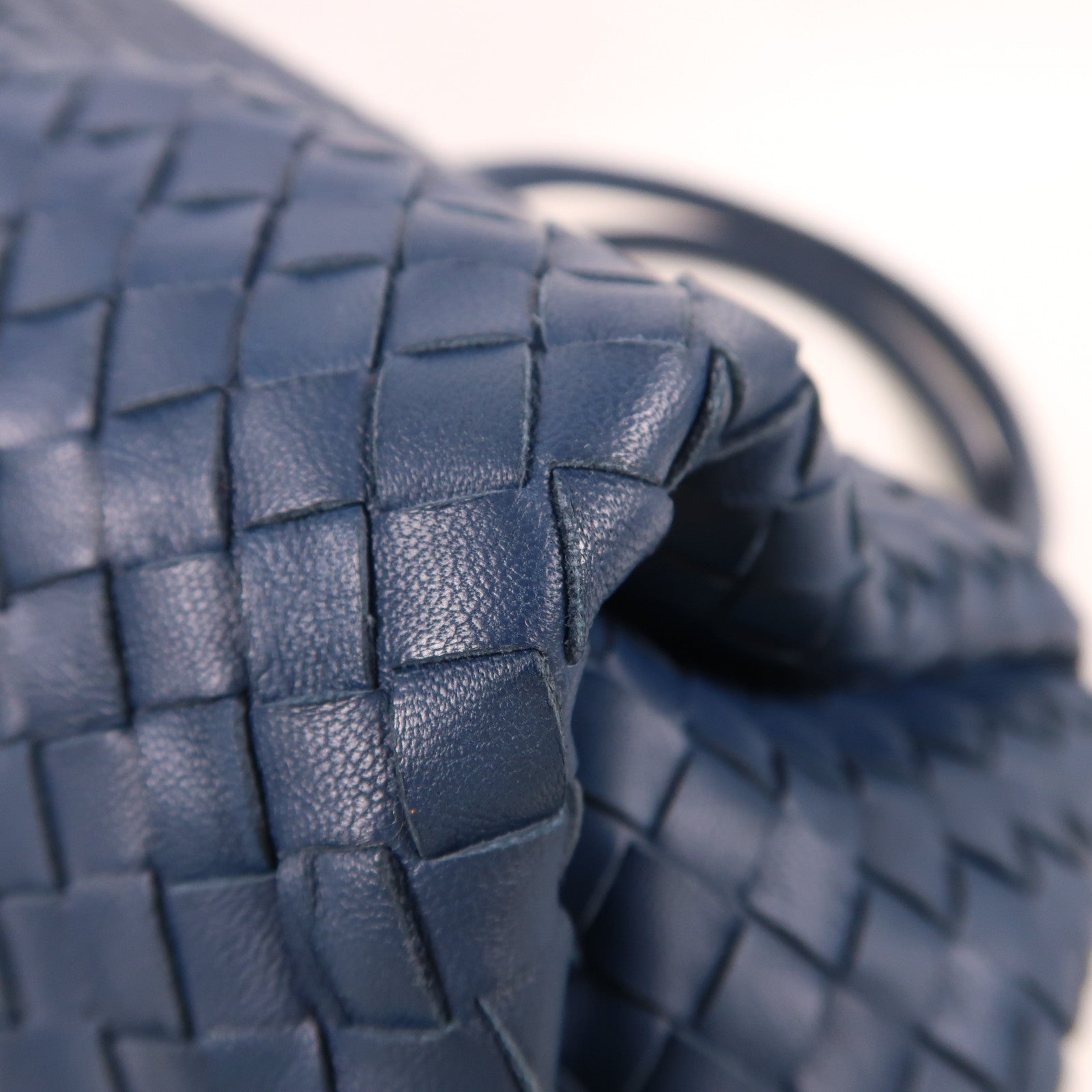 BOTTEGA VENETA 牛皮皮革Tote Bag肩背袋藍色