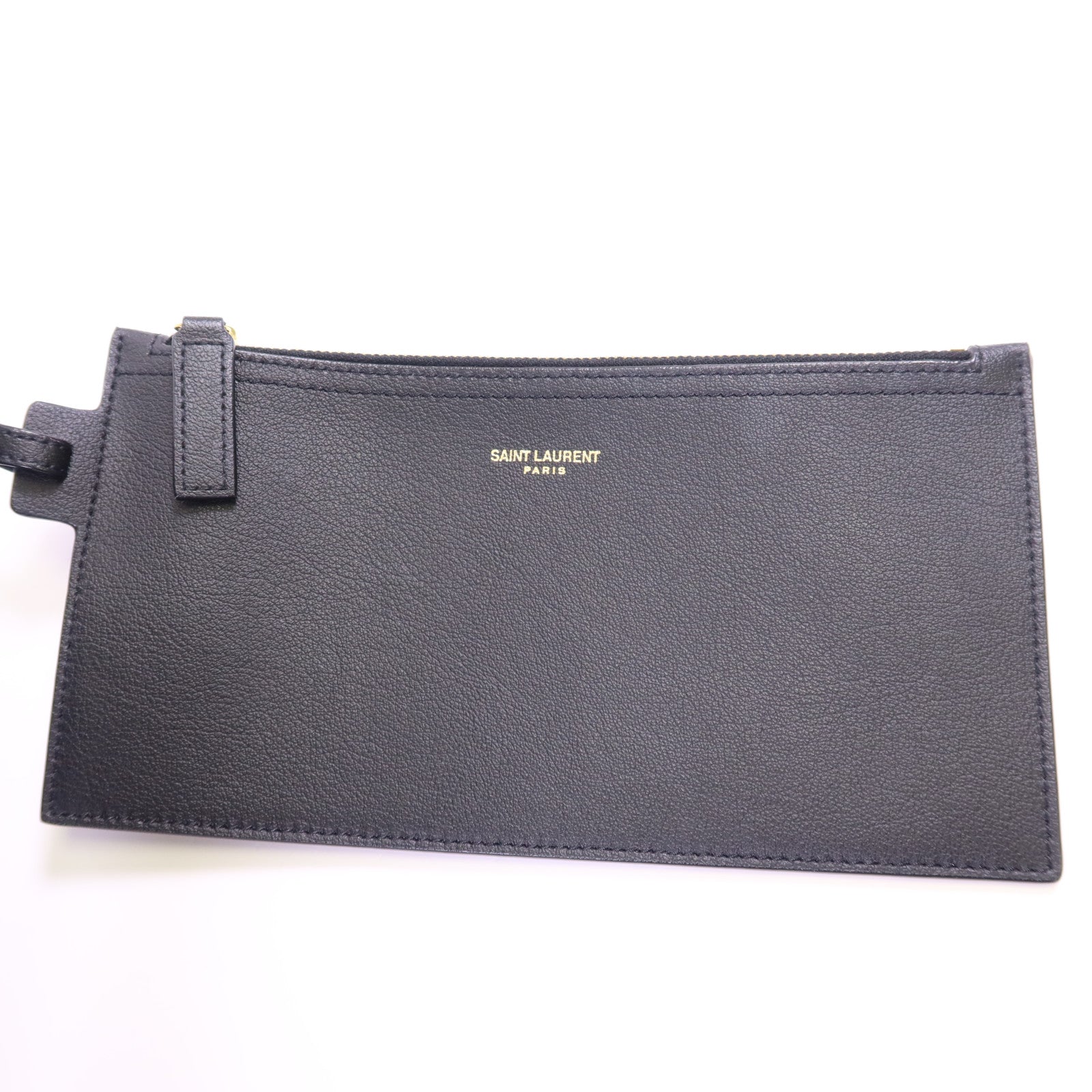 SAINT LAURENT 牛皮皮革Totebag金扣手挽袋