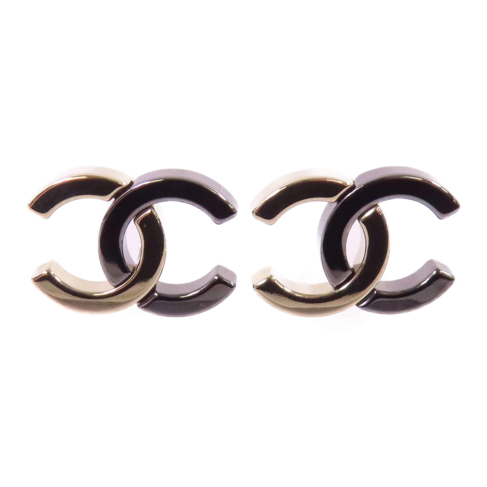 CHANEL 金屬CC Earring耳環