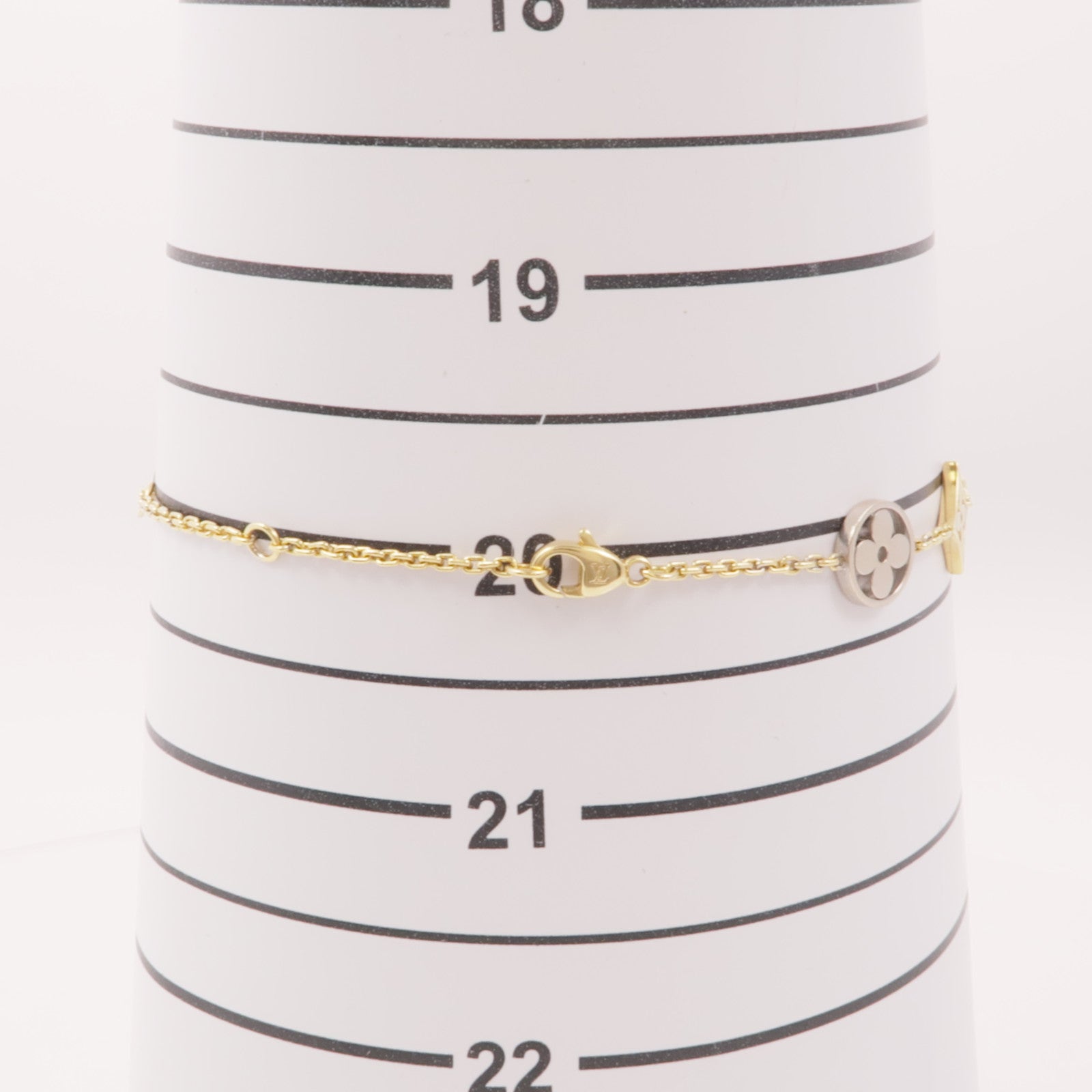 LOUIS VUITTON 18K黃金/18K白金/18K玫瑰金Idylle Blossom Bracelet手鏈