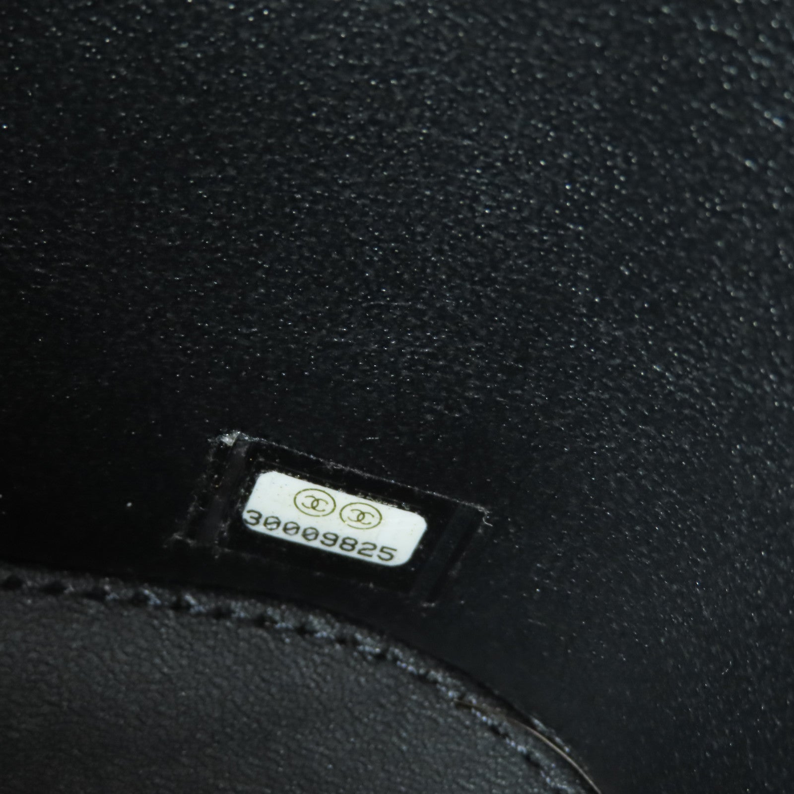 CHANEL CC GHW Trendy CC Vanity Case 2 Way Shoulder Bag Lambskin Leather Black